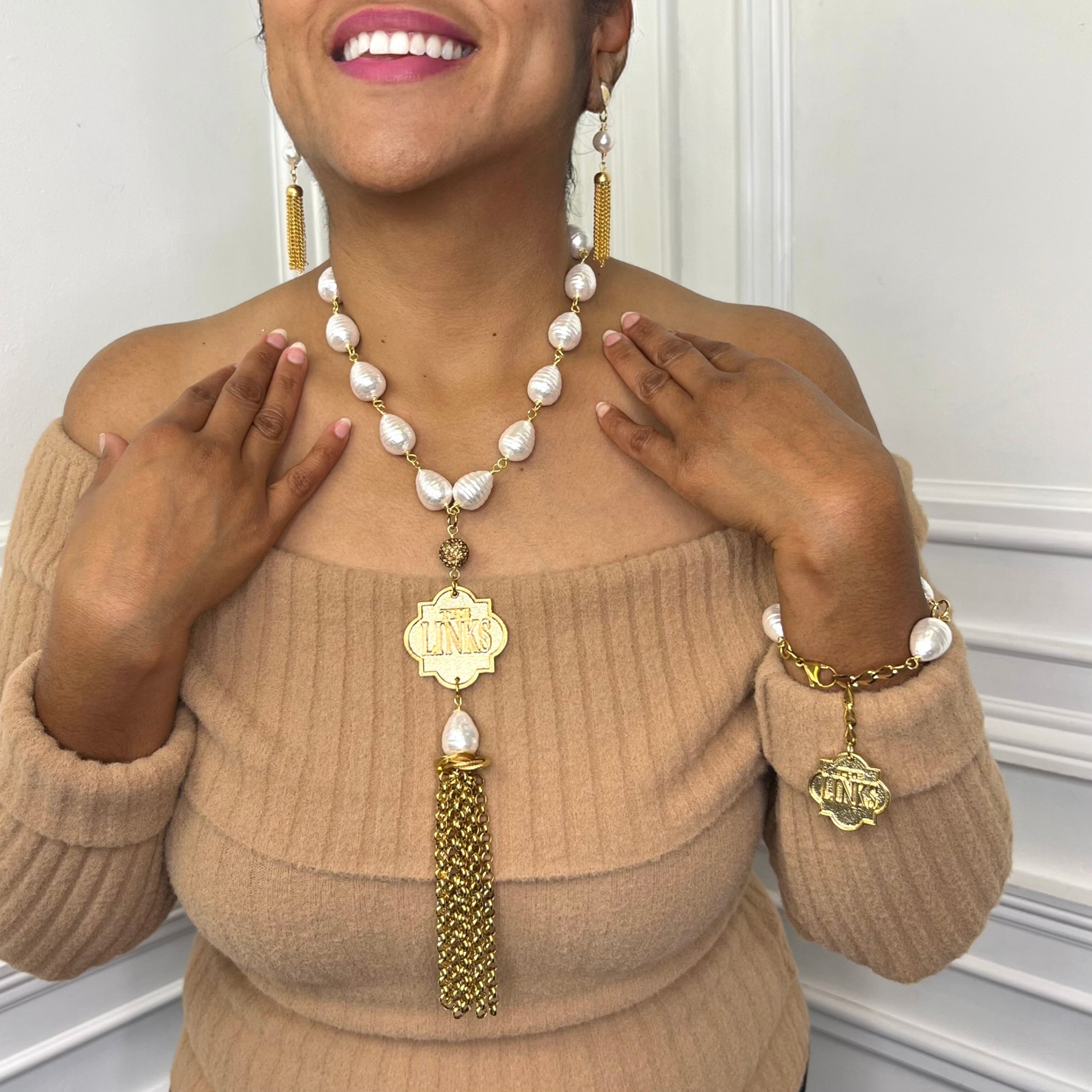 Links Tides Tassel Necklace