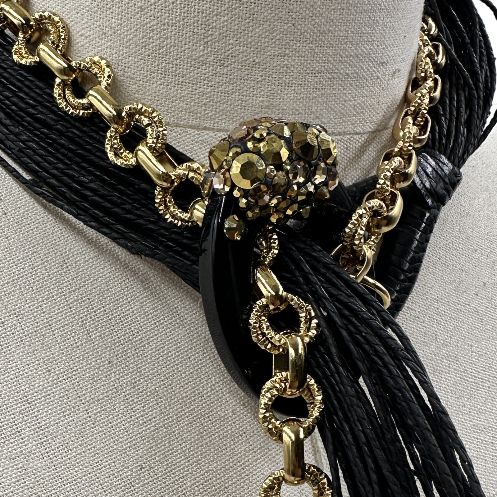 Black Rodeo Smoke Necklace