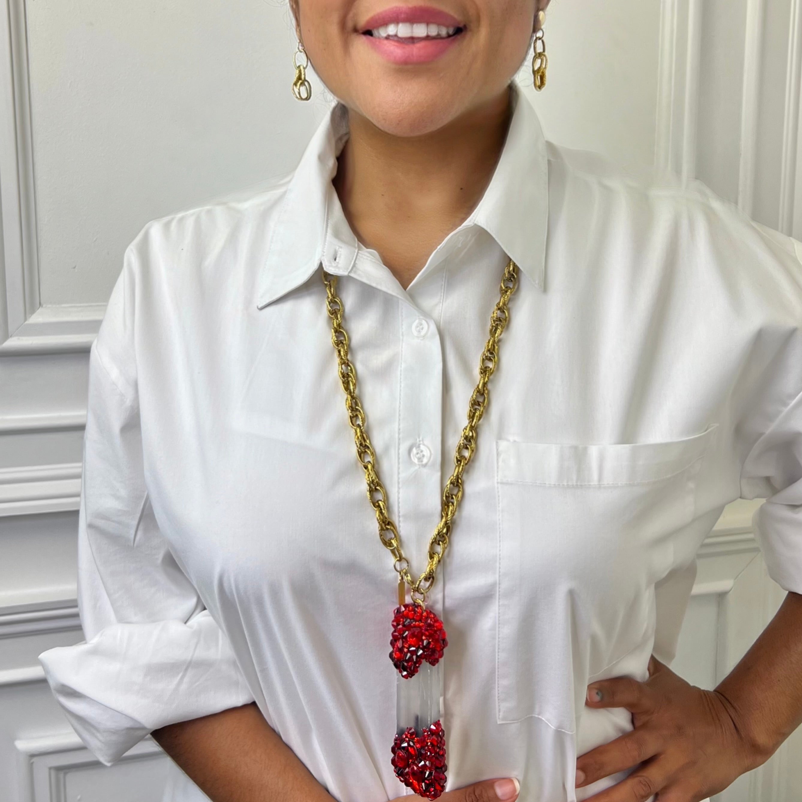 Red Star Necklace