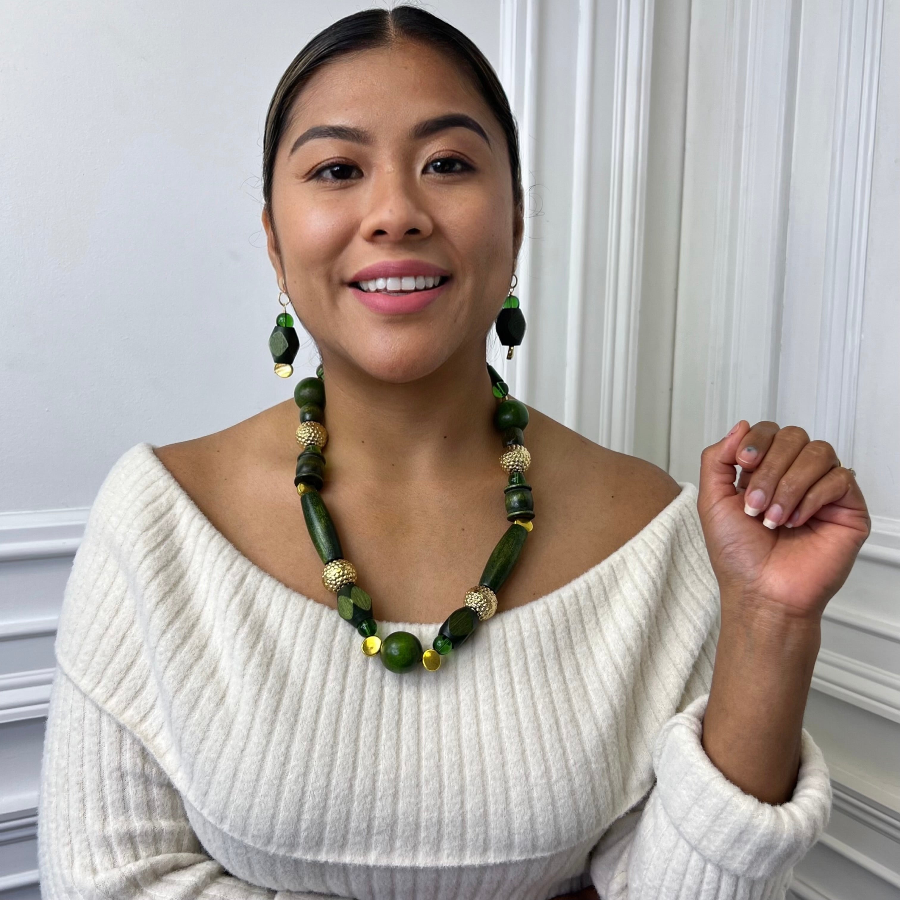 Wood Dust Necklace