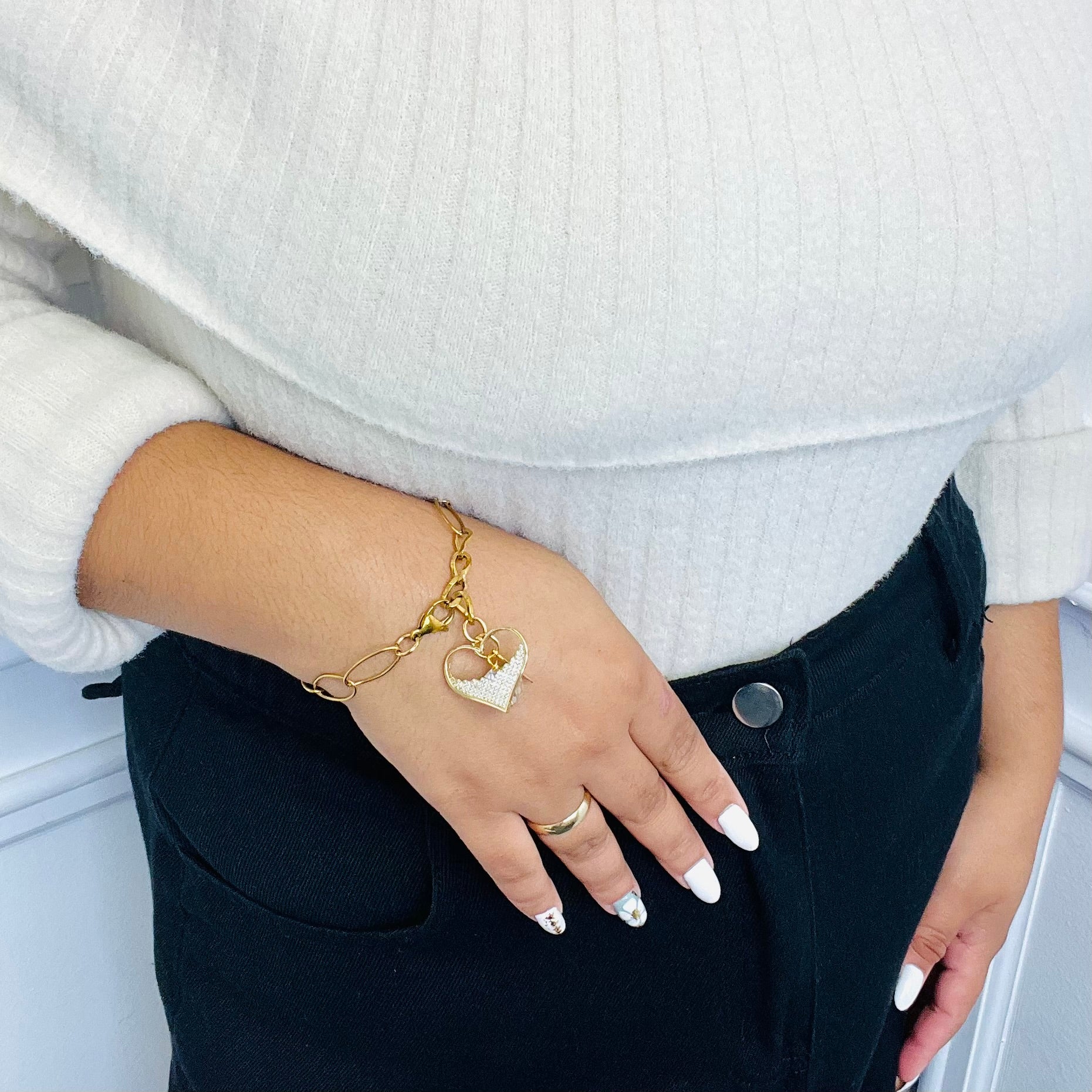 Labor Chain My Heart Bracelet