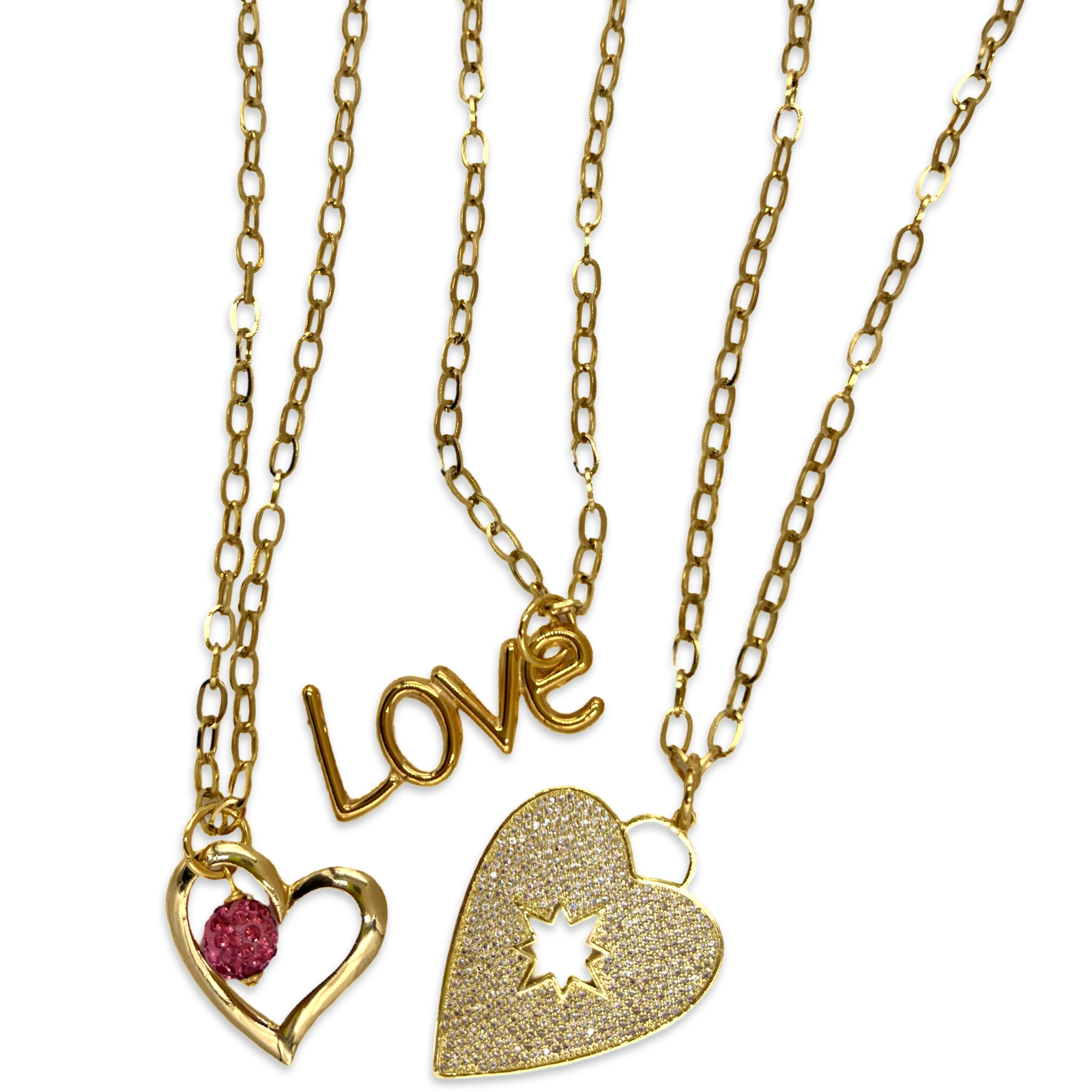 3 Hearts Necklace