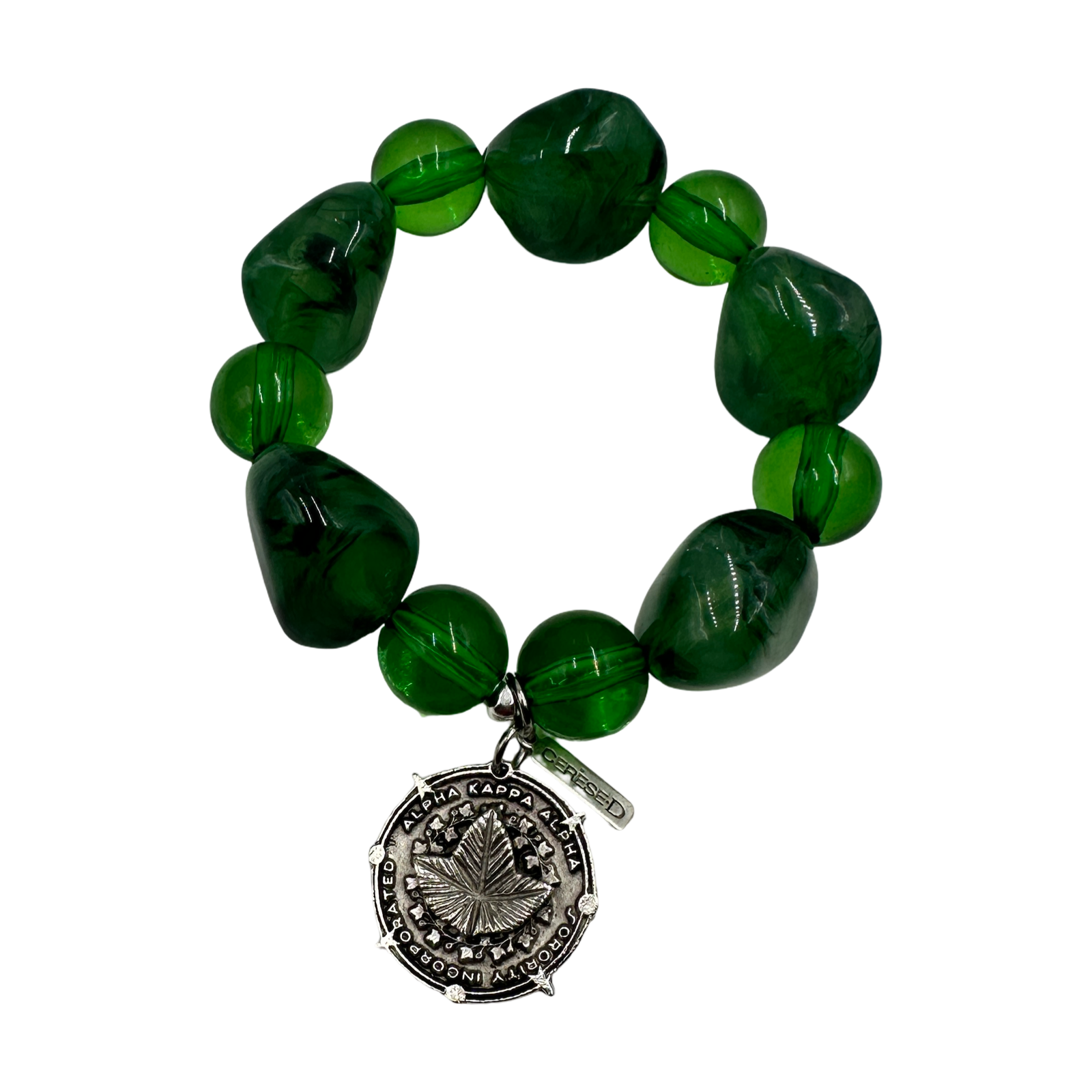 AKA Green Flamingo Bracelet