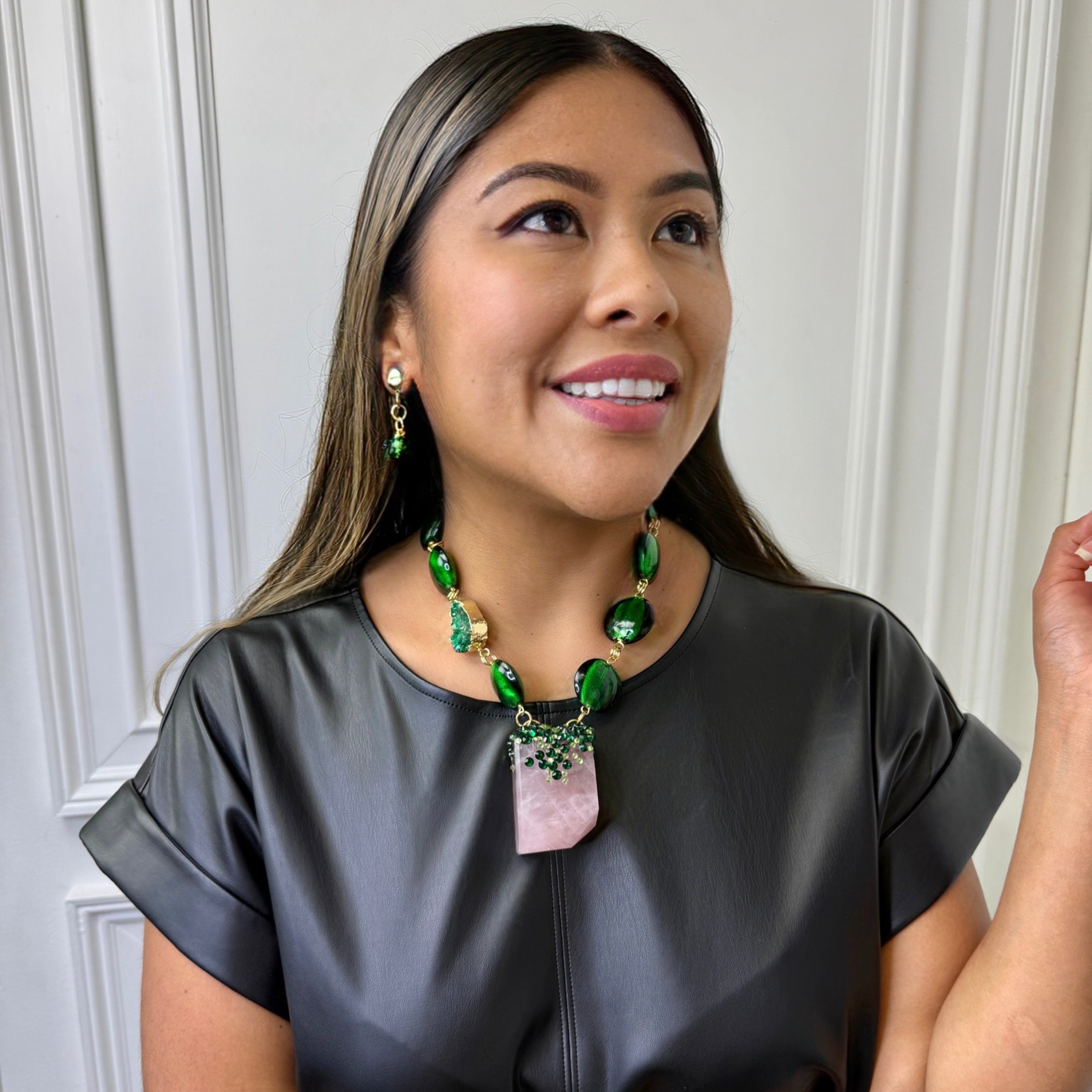 Mulan Green Necklace