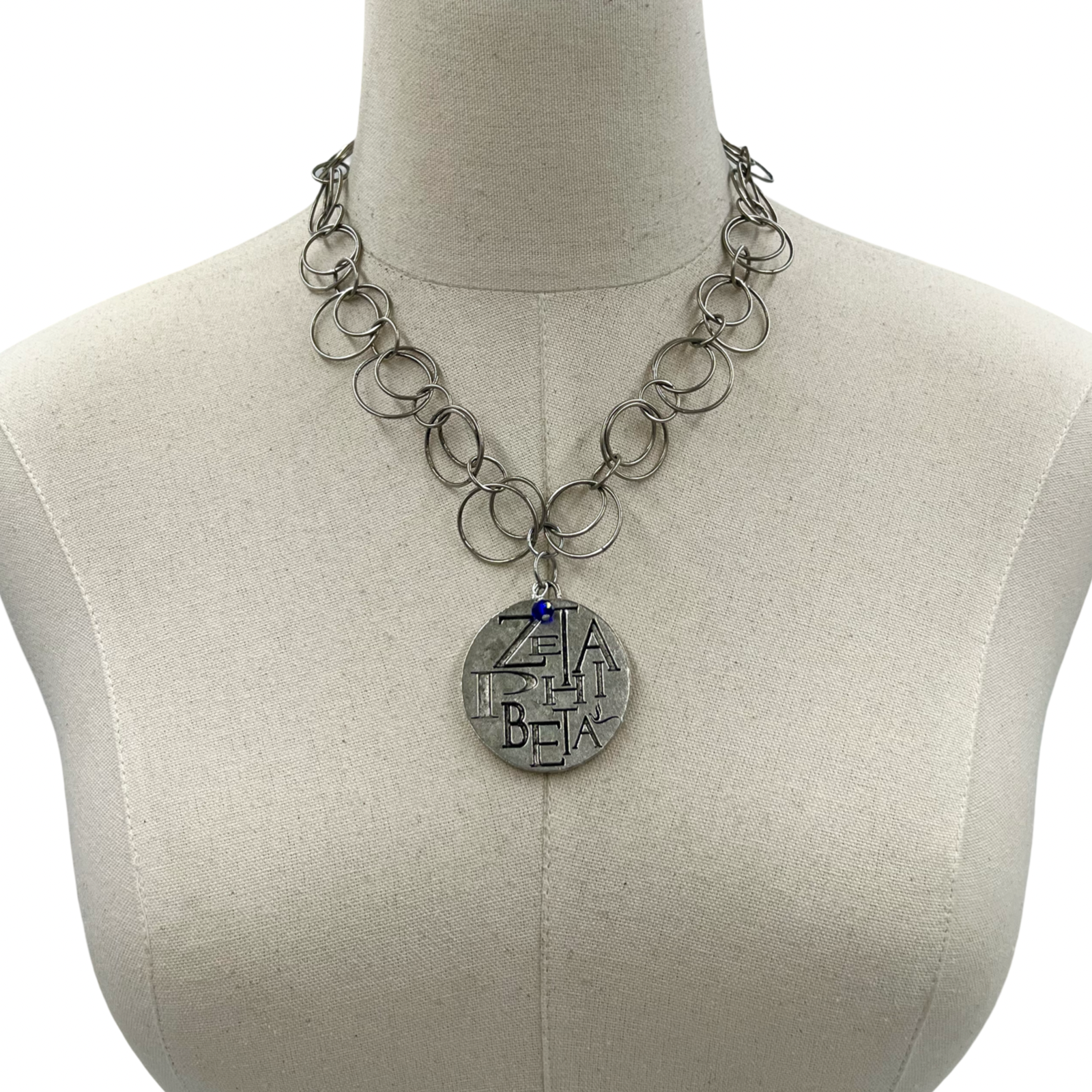 Zeta Circle Necklace