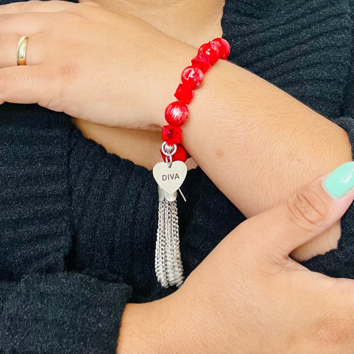 Diva Cherry Bracelet