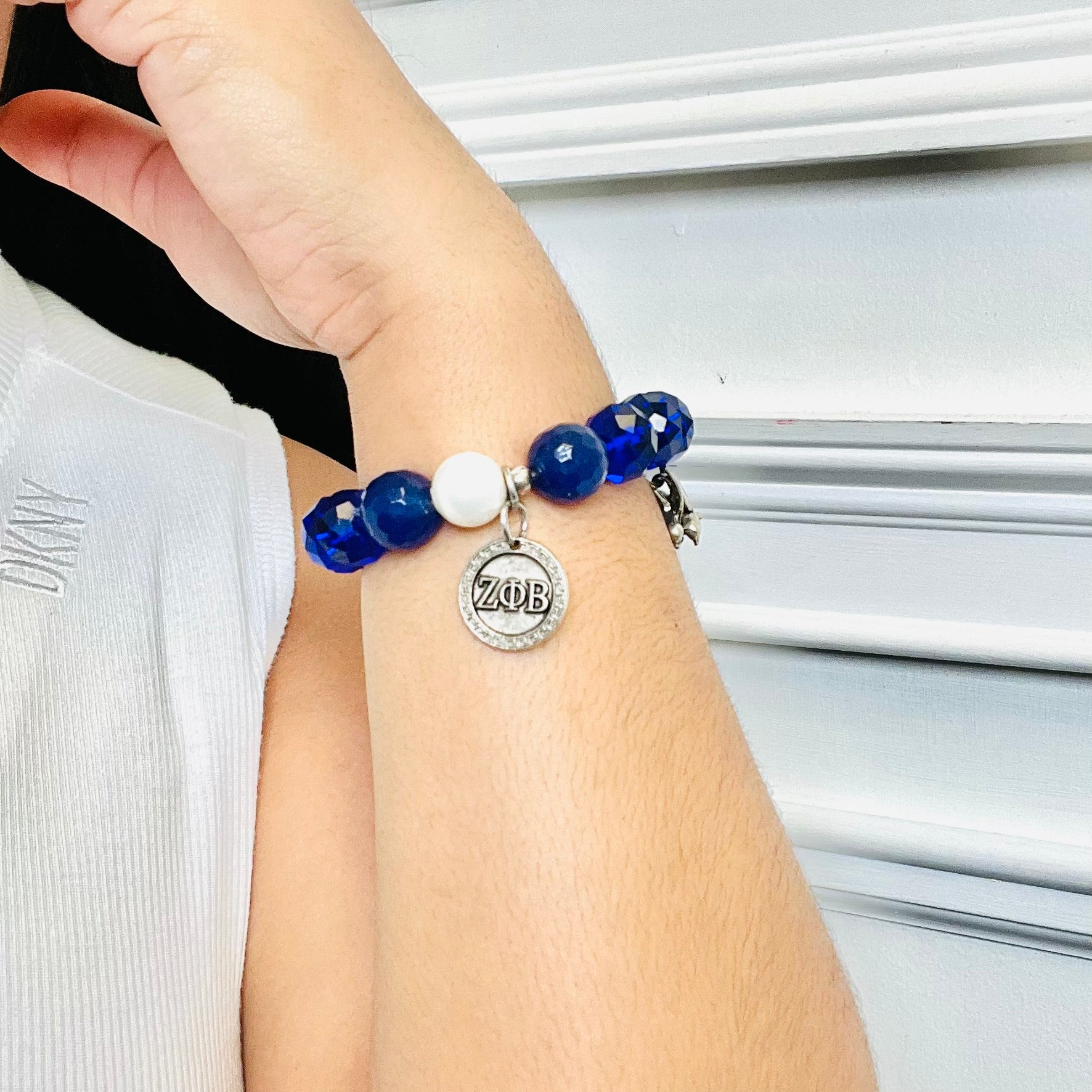 Zeta Blue Dove Bracelet