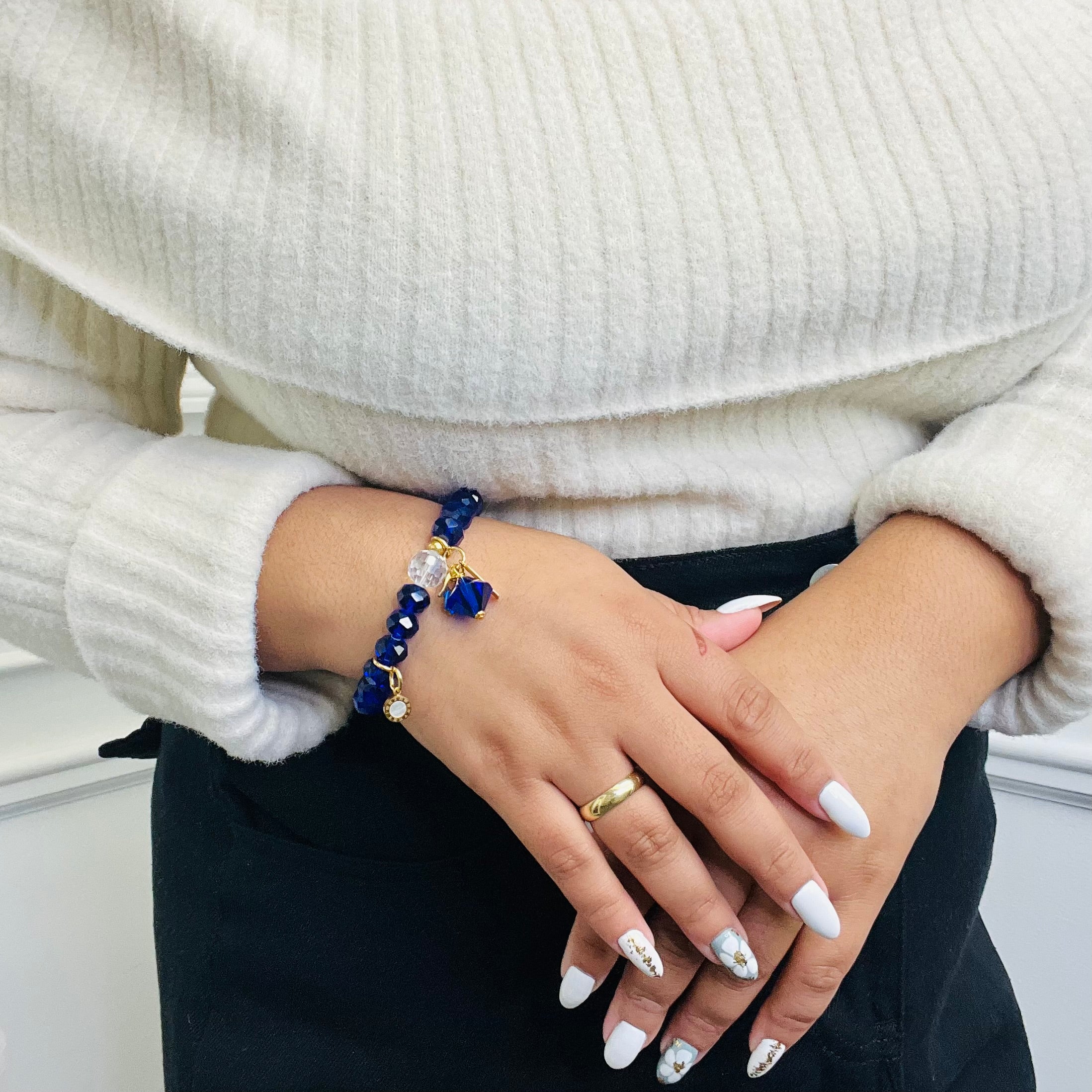 Labor Blue Fin Bracelet