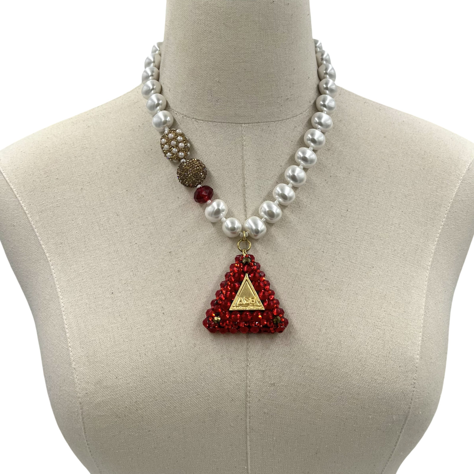Delta Red Blaze Necklace
