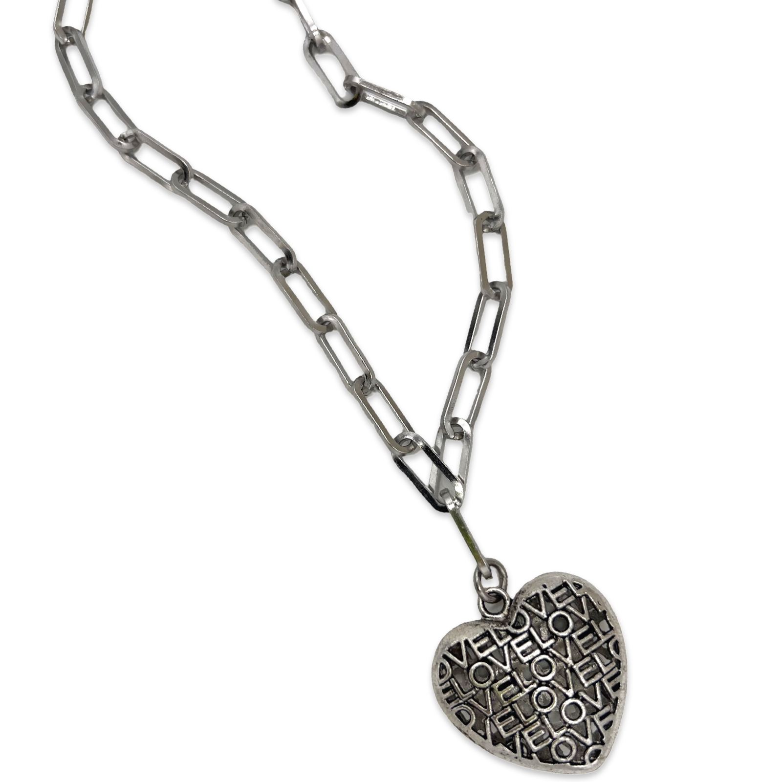 Puffy Heartfelt Necklace