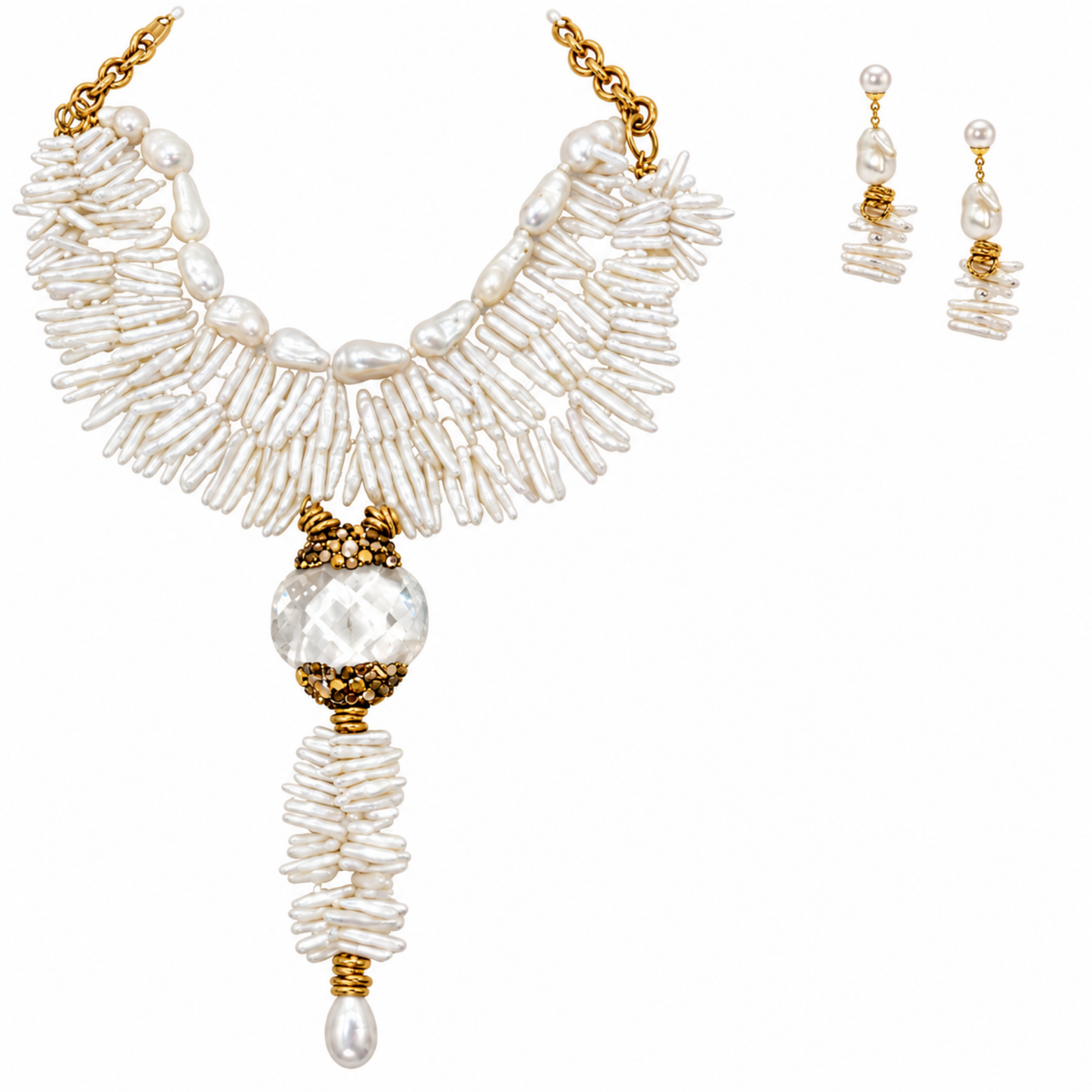 Basset Pearl Necklace