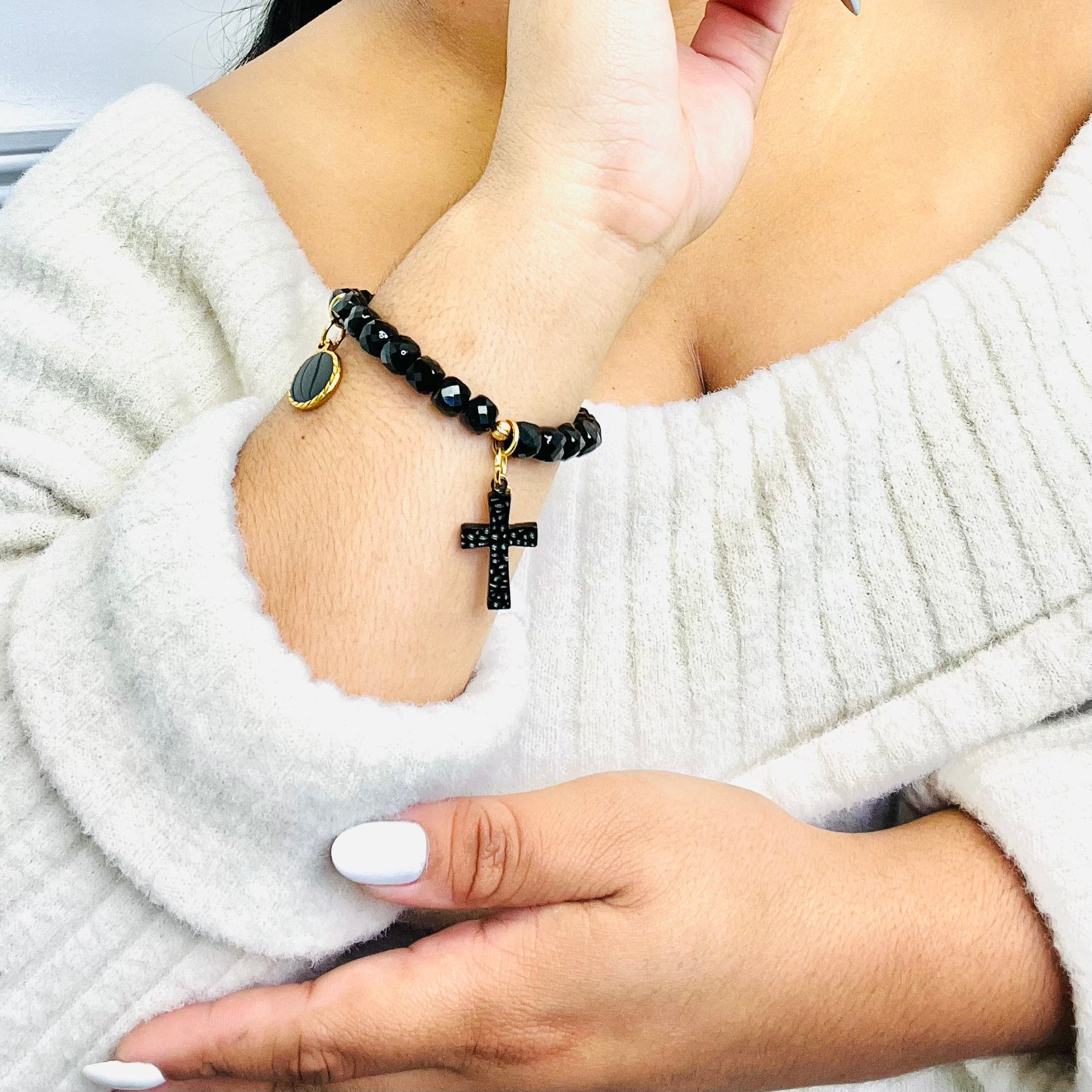 Black Gold City Bracelet