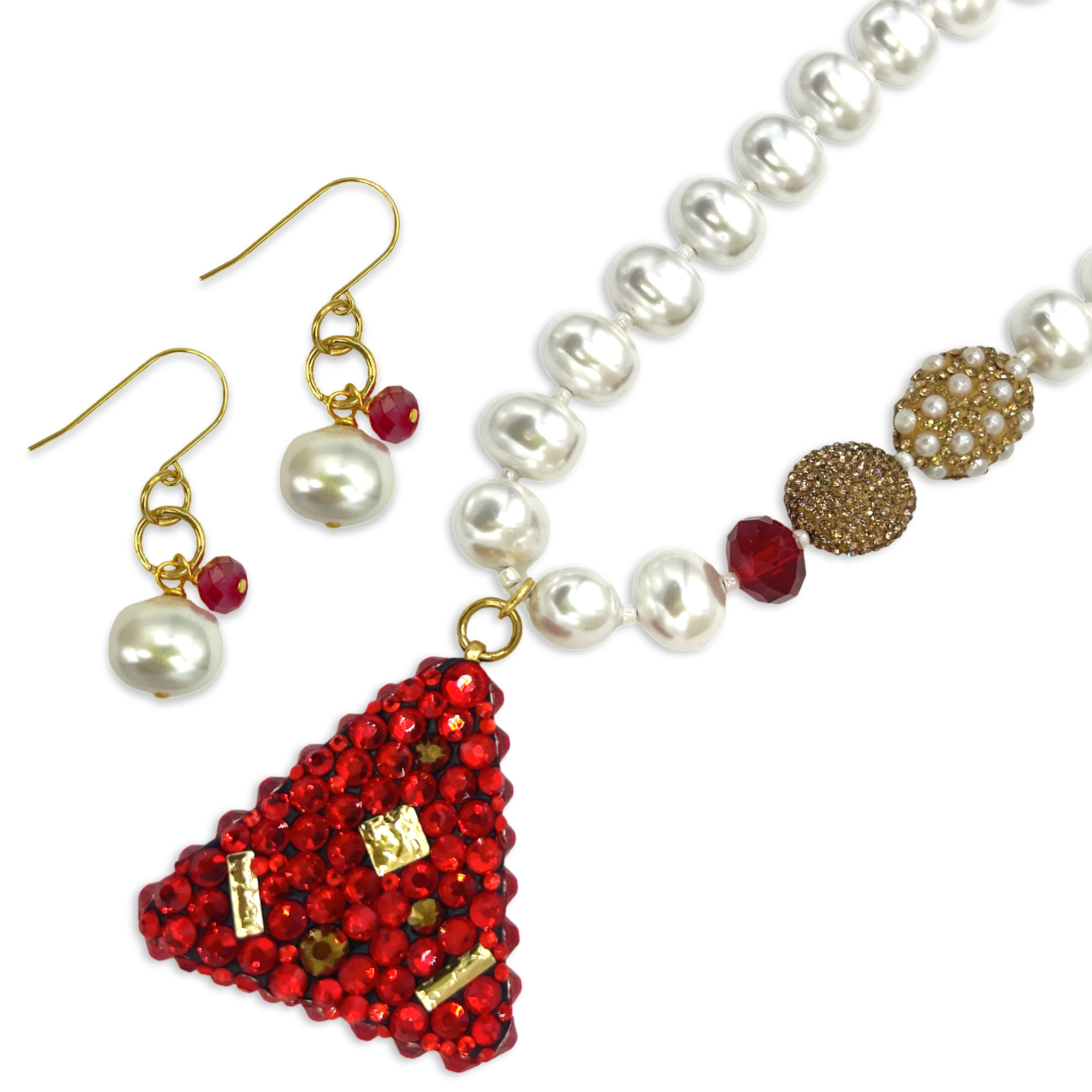 Delta Red Blaze Necklace