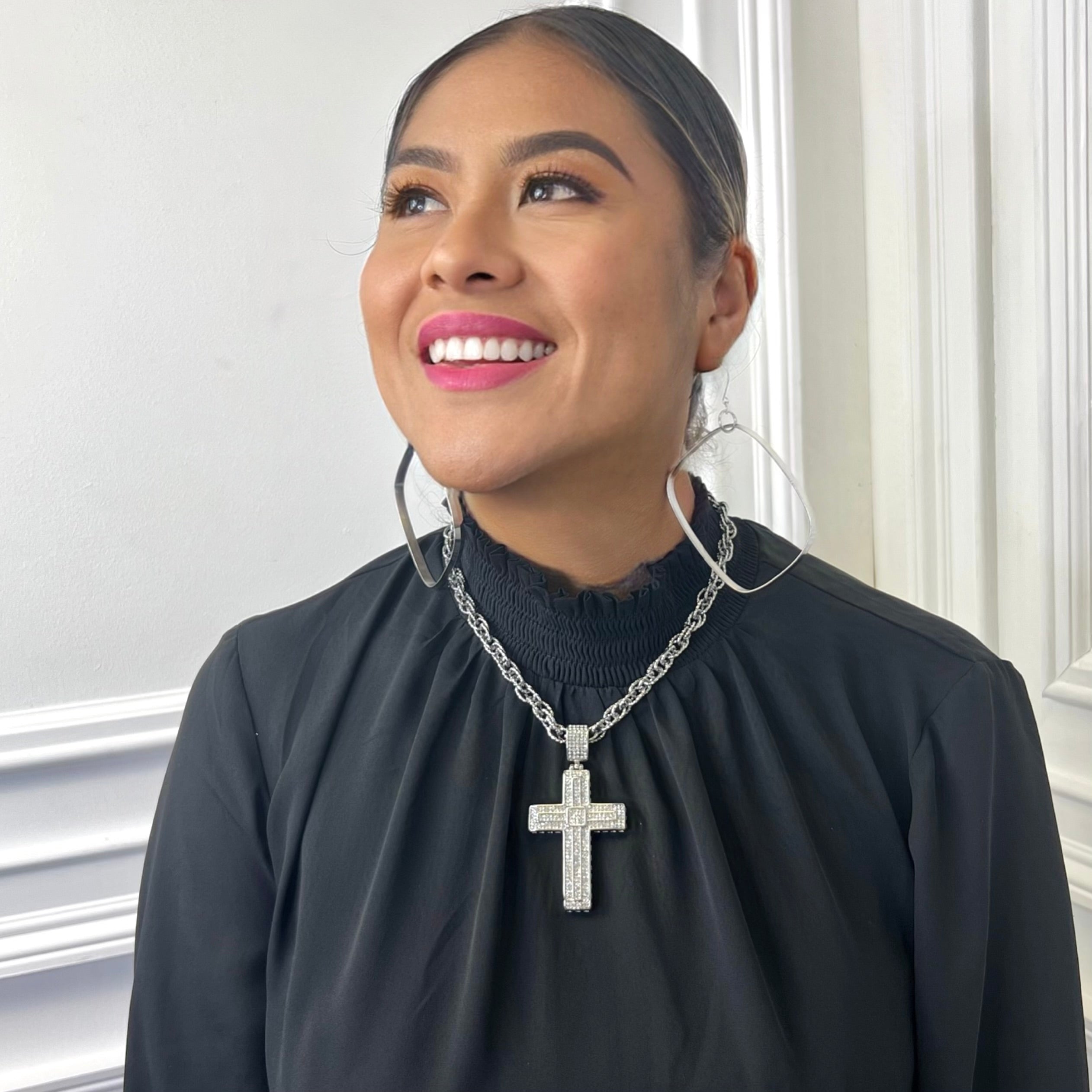 Cross Fearless Necklace