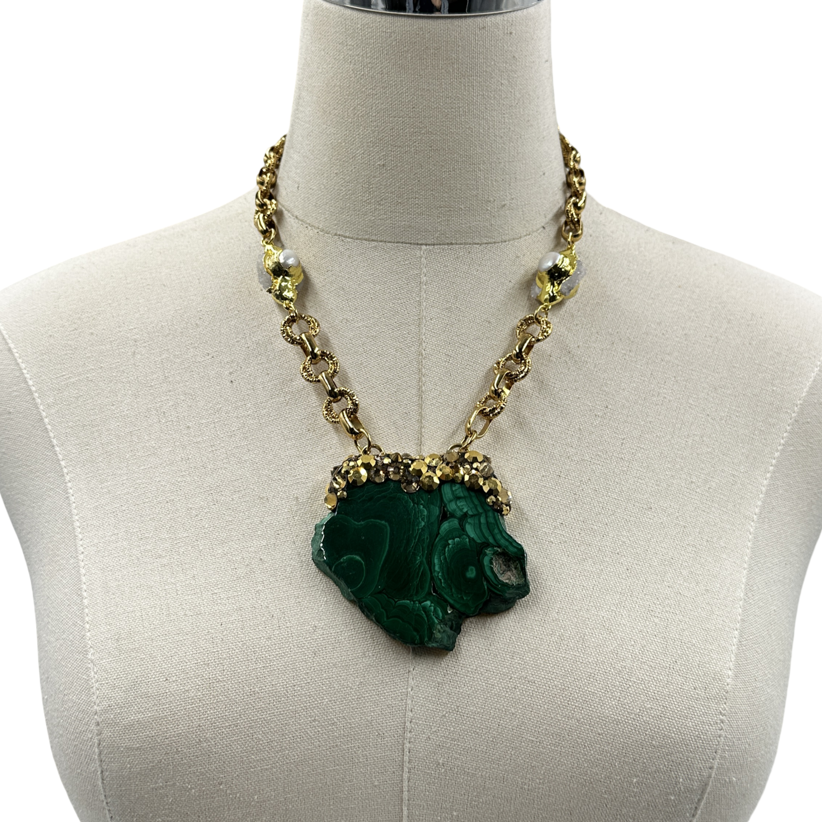 Green Vet Necklace