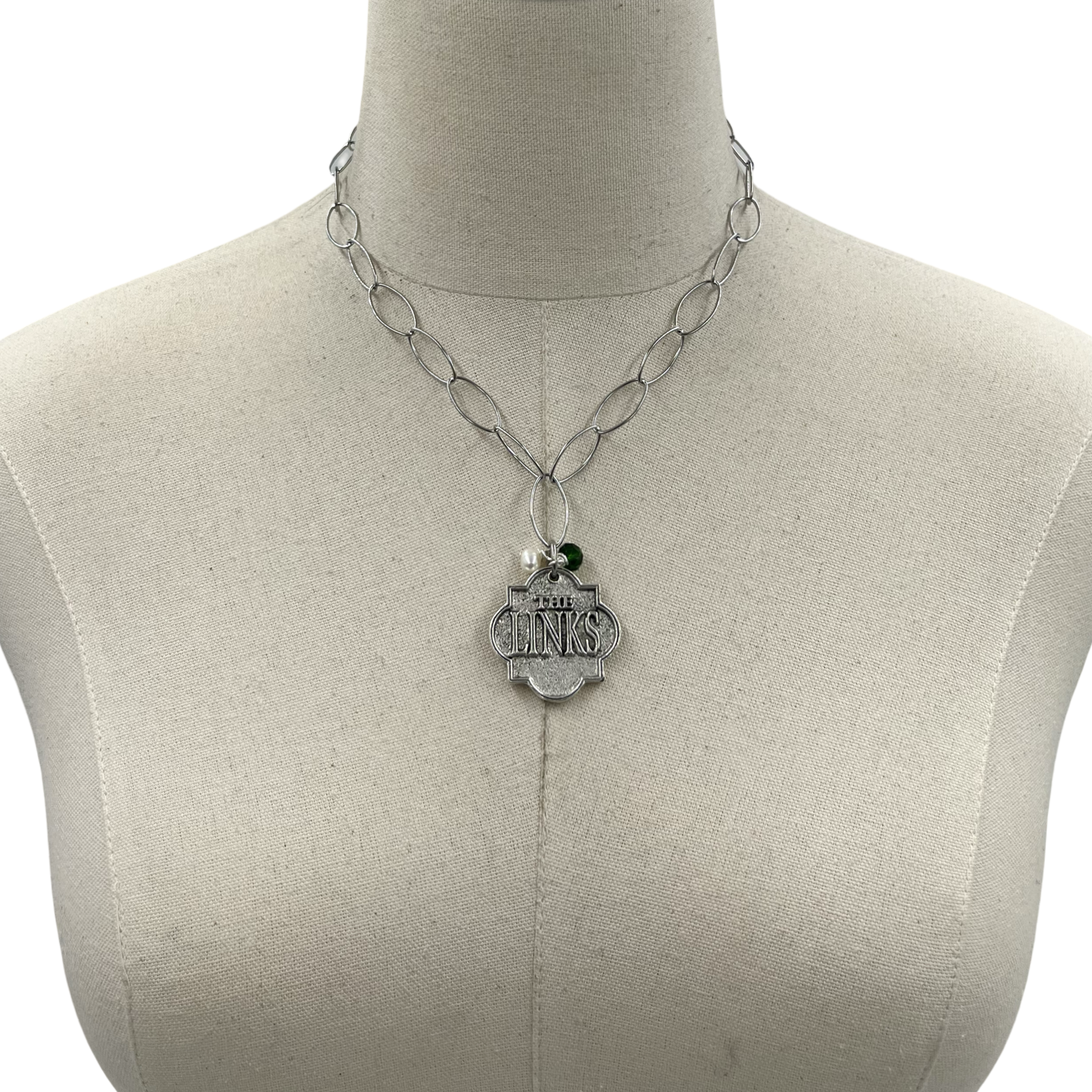 Links Oval Essence Necklace