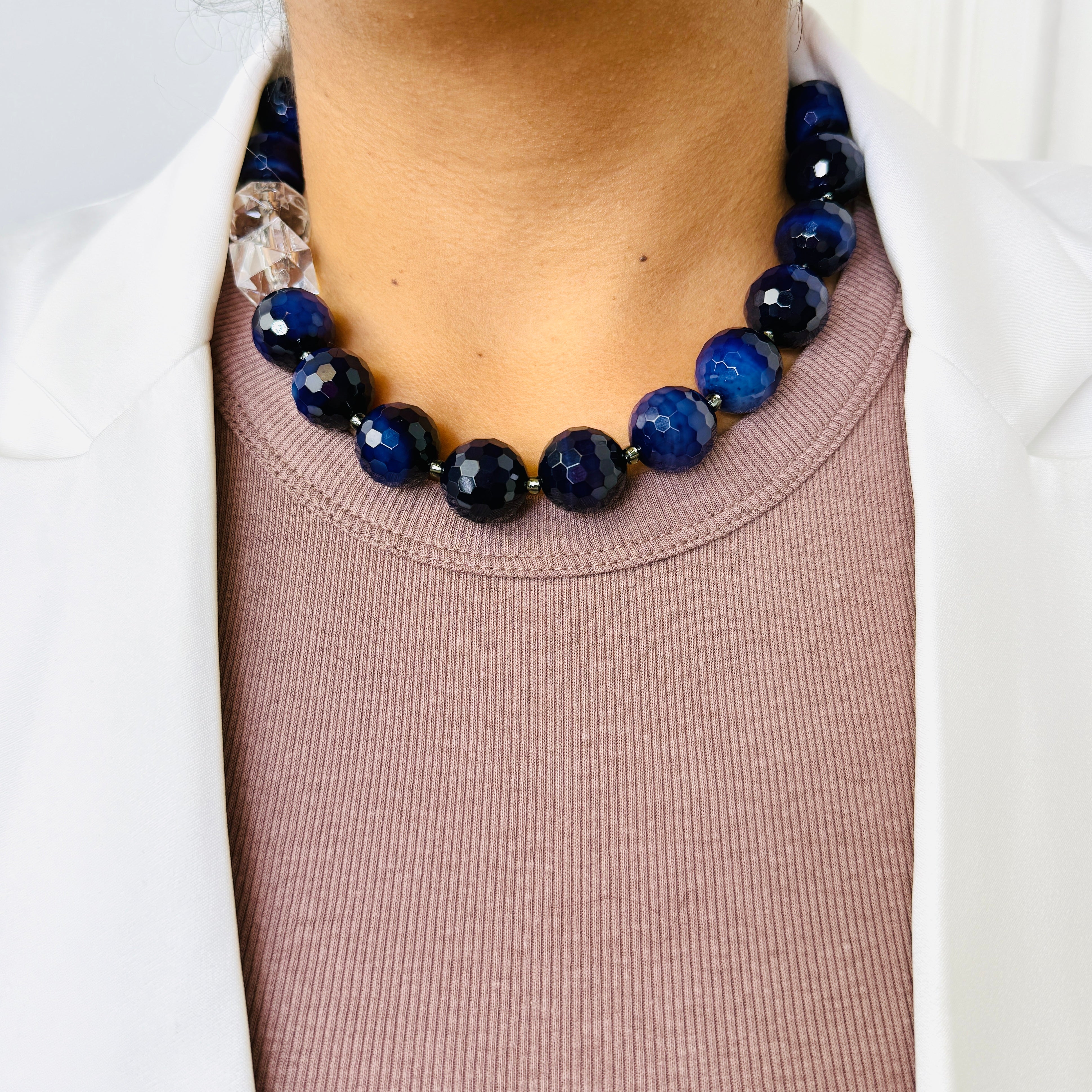 Eton Purple Necklace