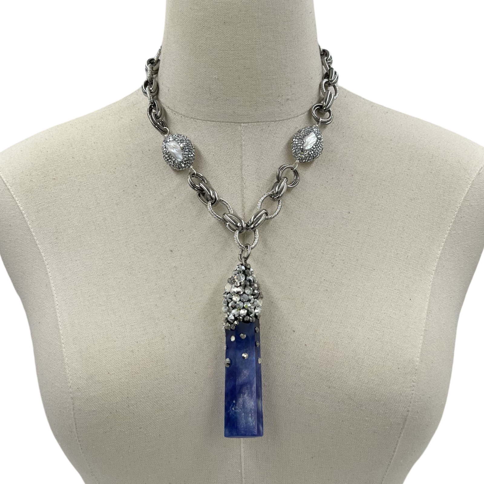 Blue Light Sky Necklace