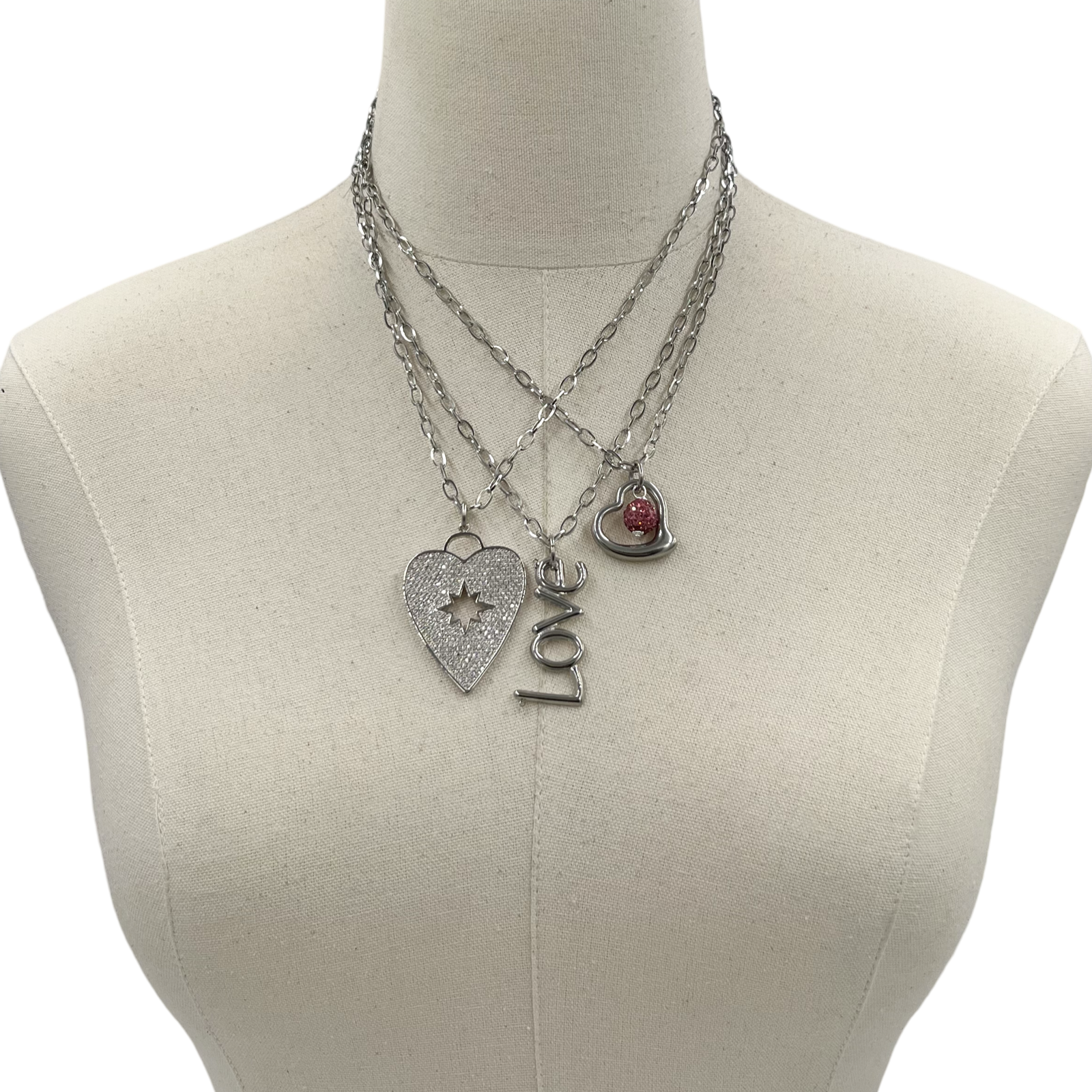 3 Hearts Necklace