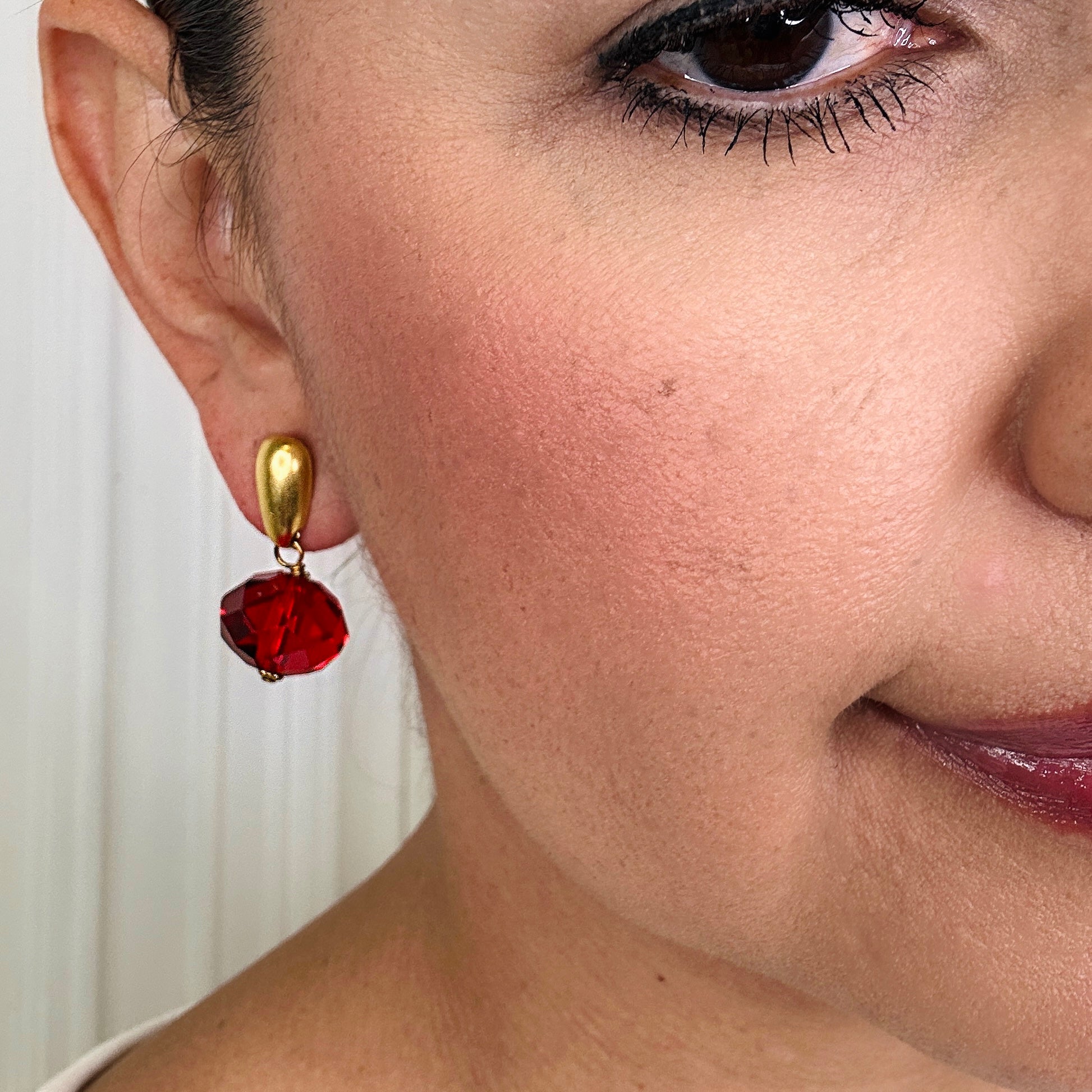 Red Craze Earrings