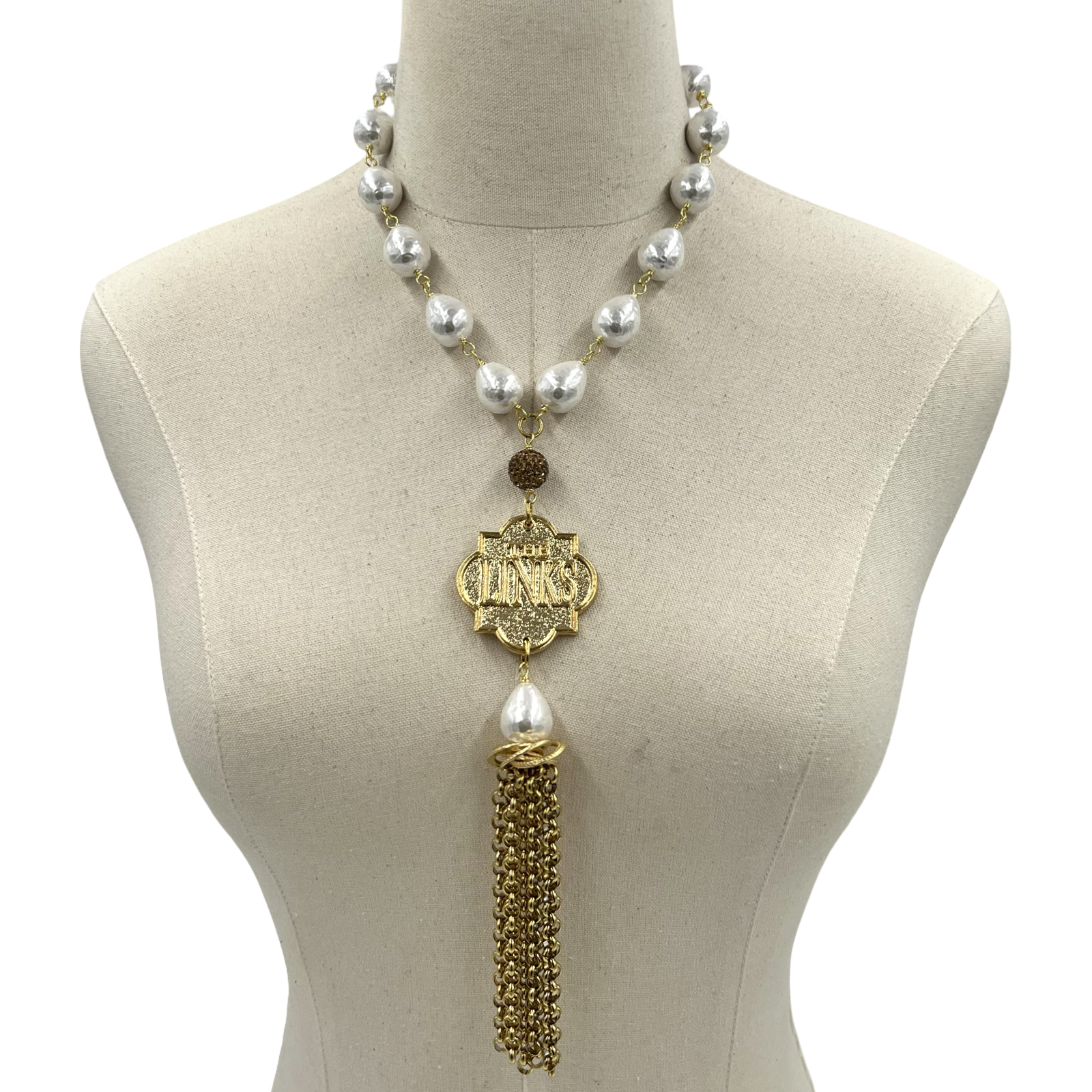 Links Tides Tassel Necklace