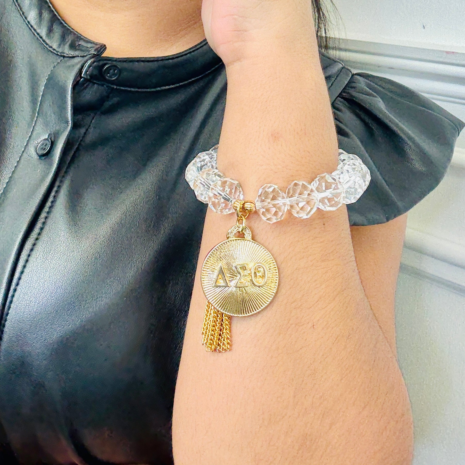 Delta Casper Clear Bracelet