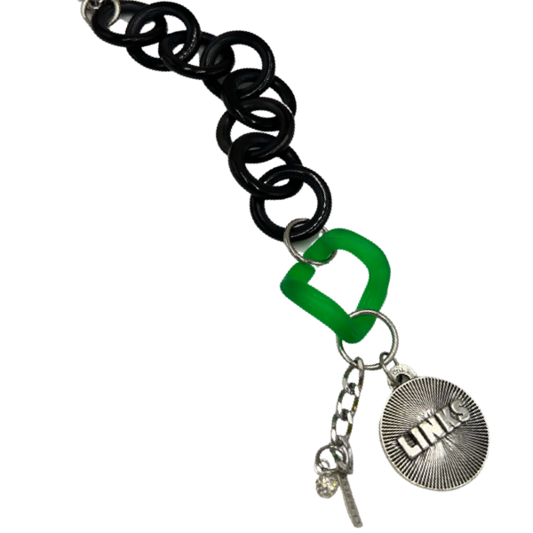 Links Black Greens Bracelet LINKS Bracelets Cerese D, Inc. Silver  