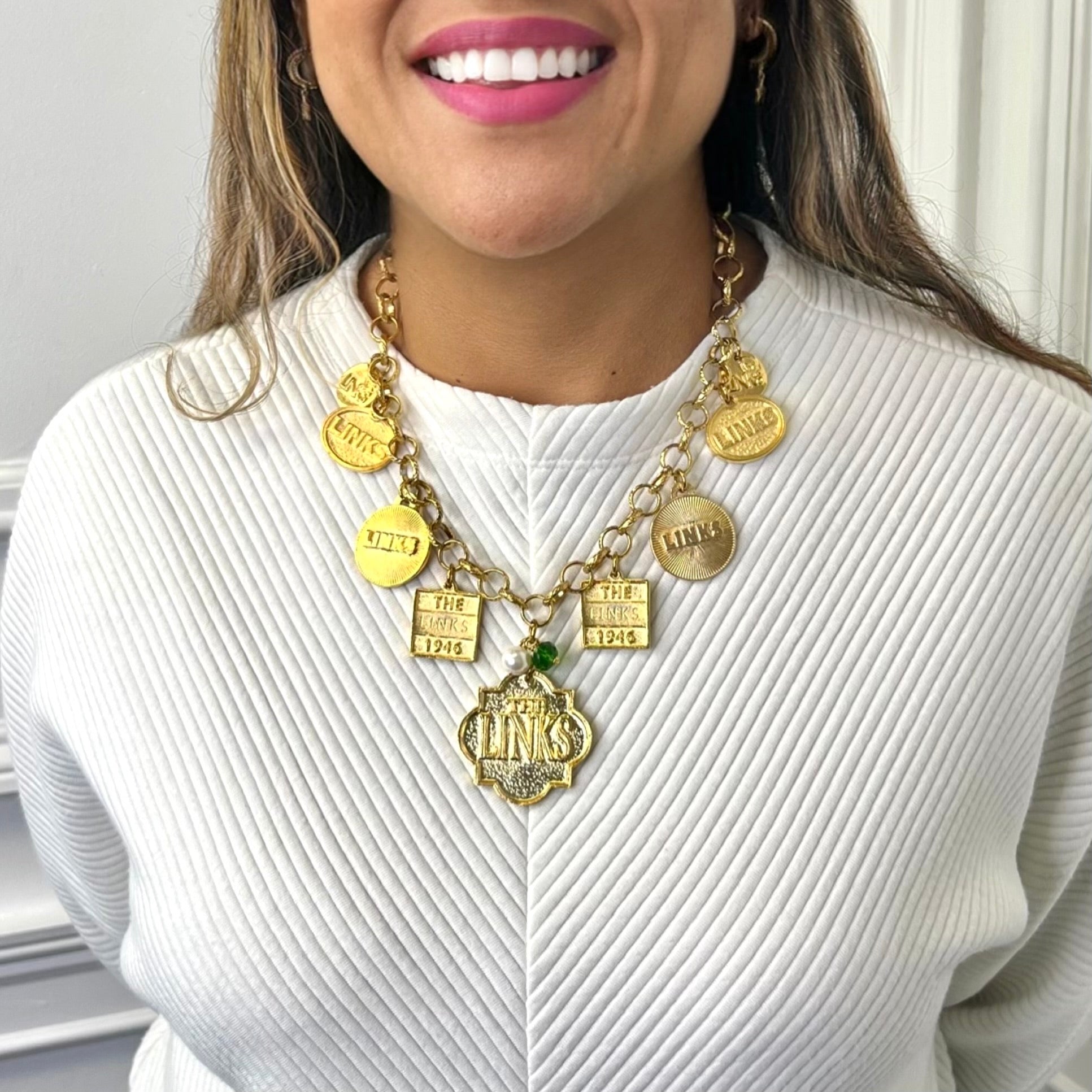 Links Charmed Necklace