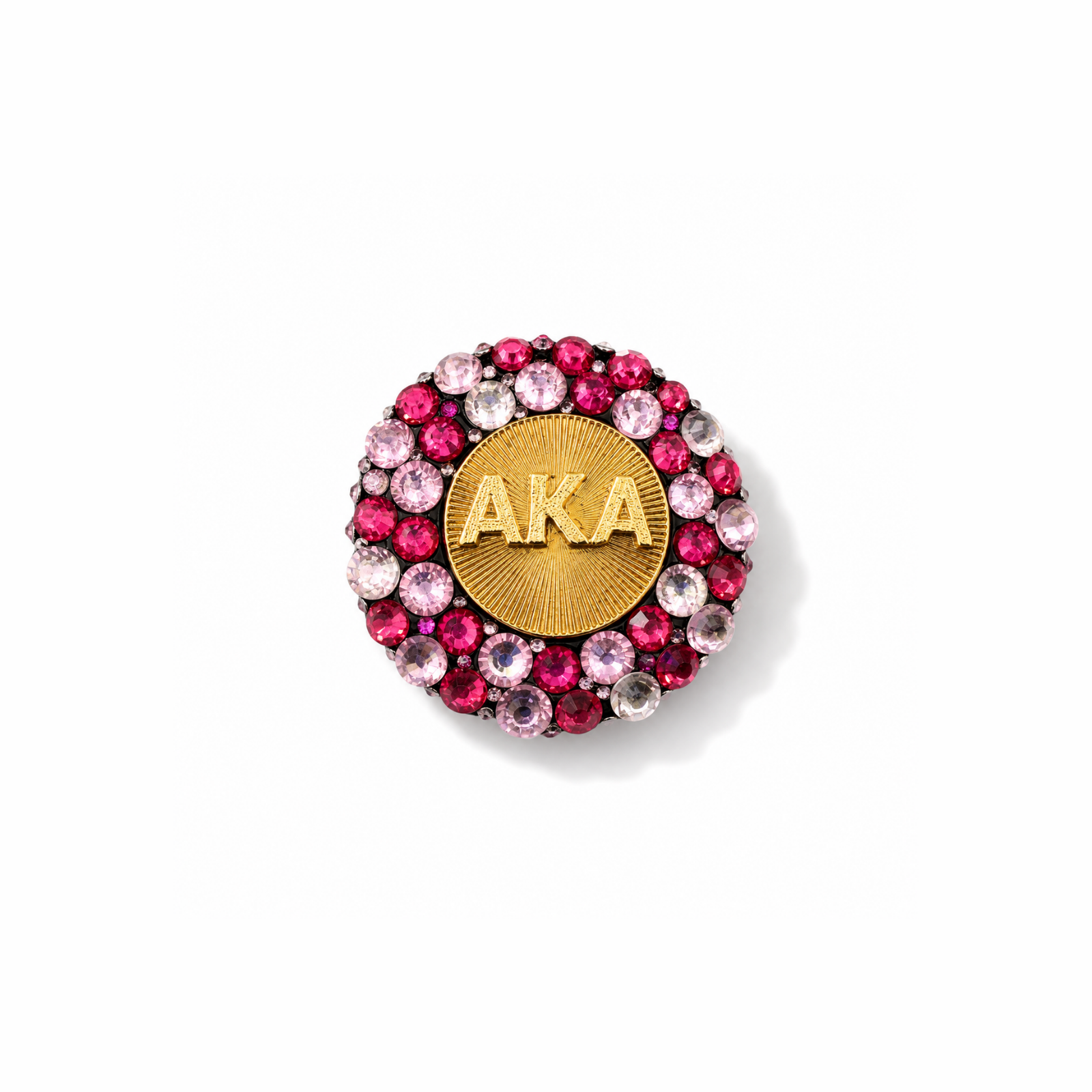 AKA Variety Crystal Brooch