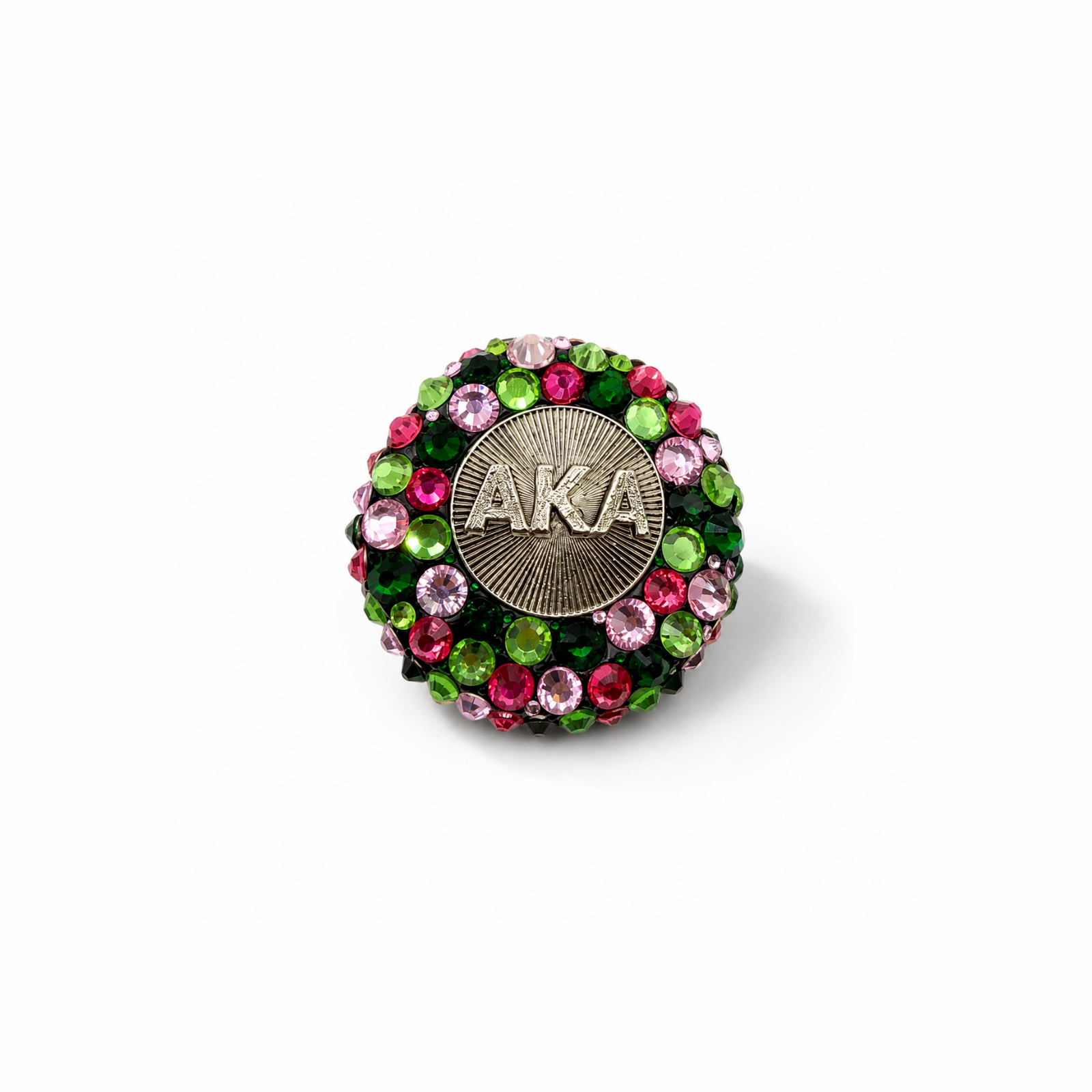AKA Variety Crystal Brooch