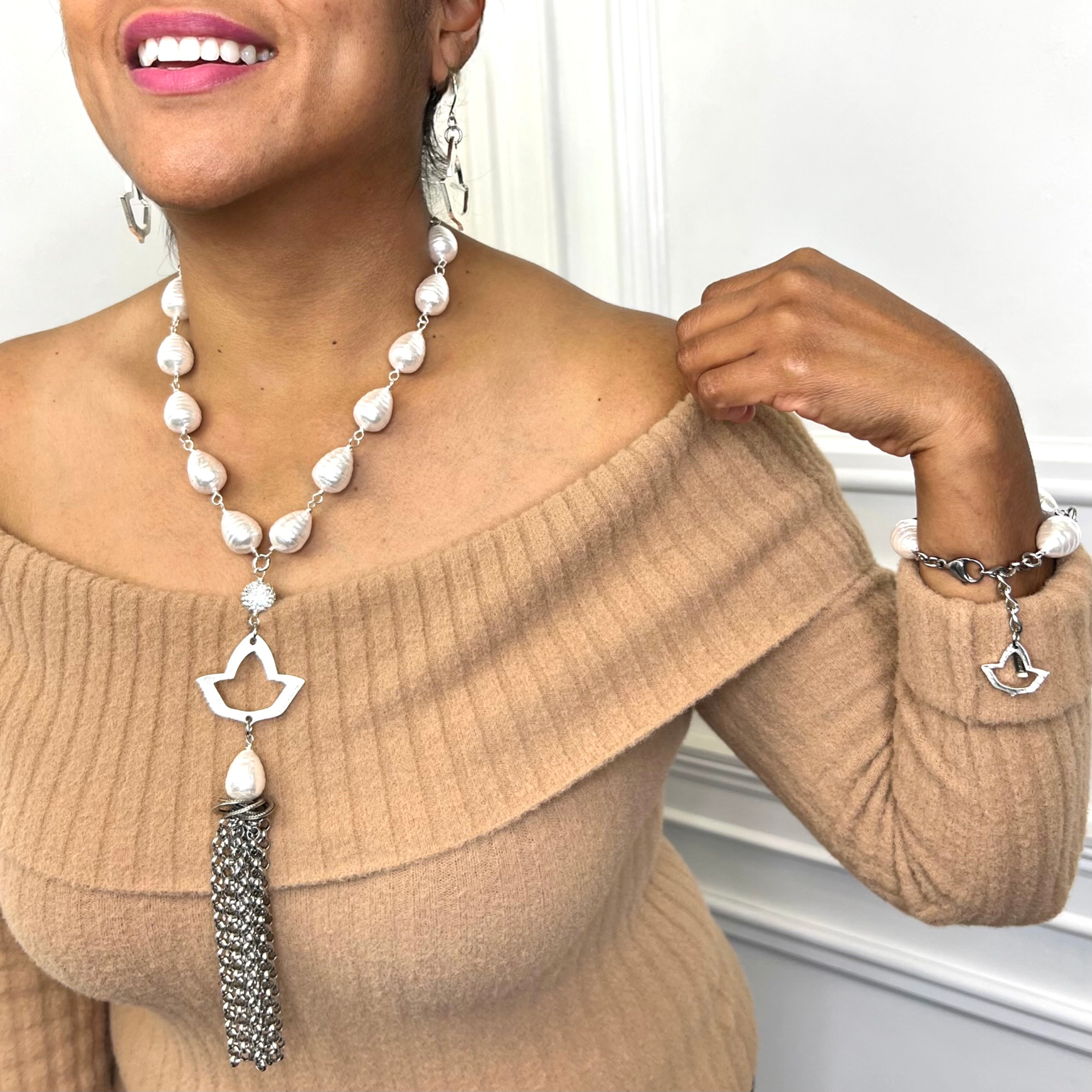 AKA Tides Tassel Necklace