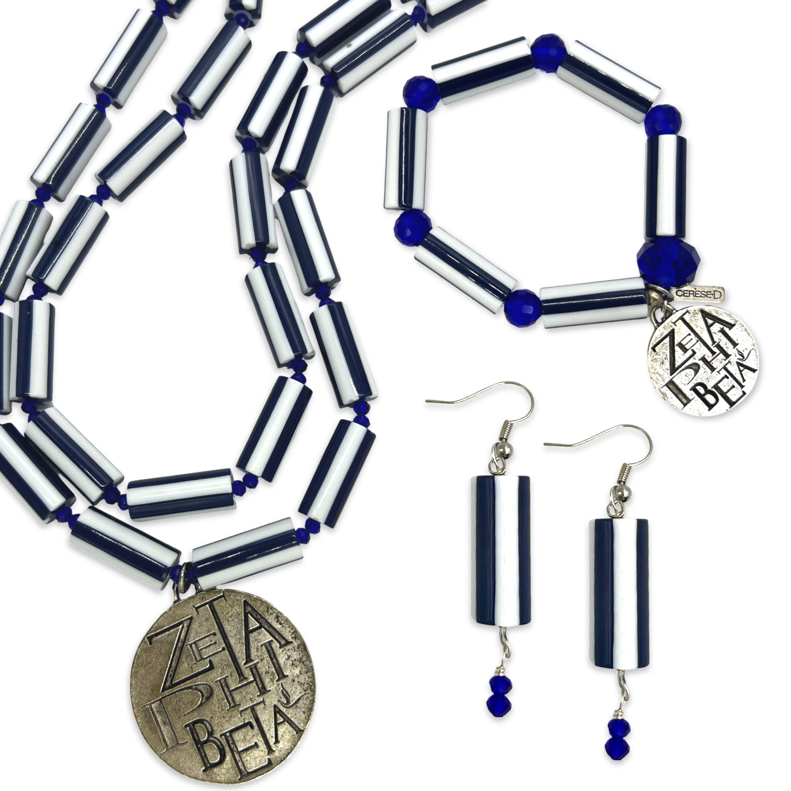 Zeta Stripe Necklace