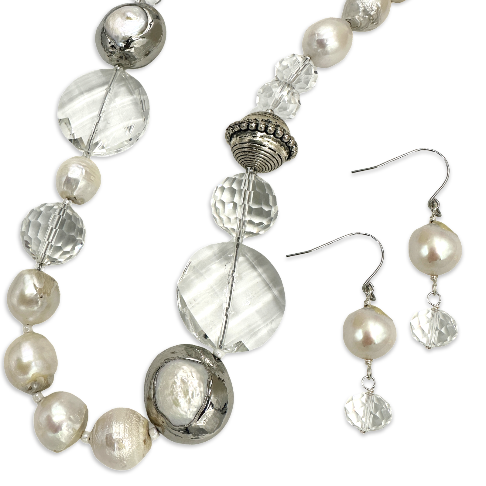 Clear Fresh Stream Necklace