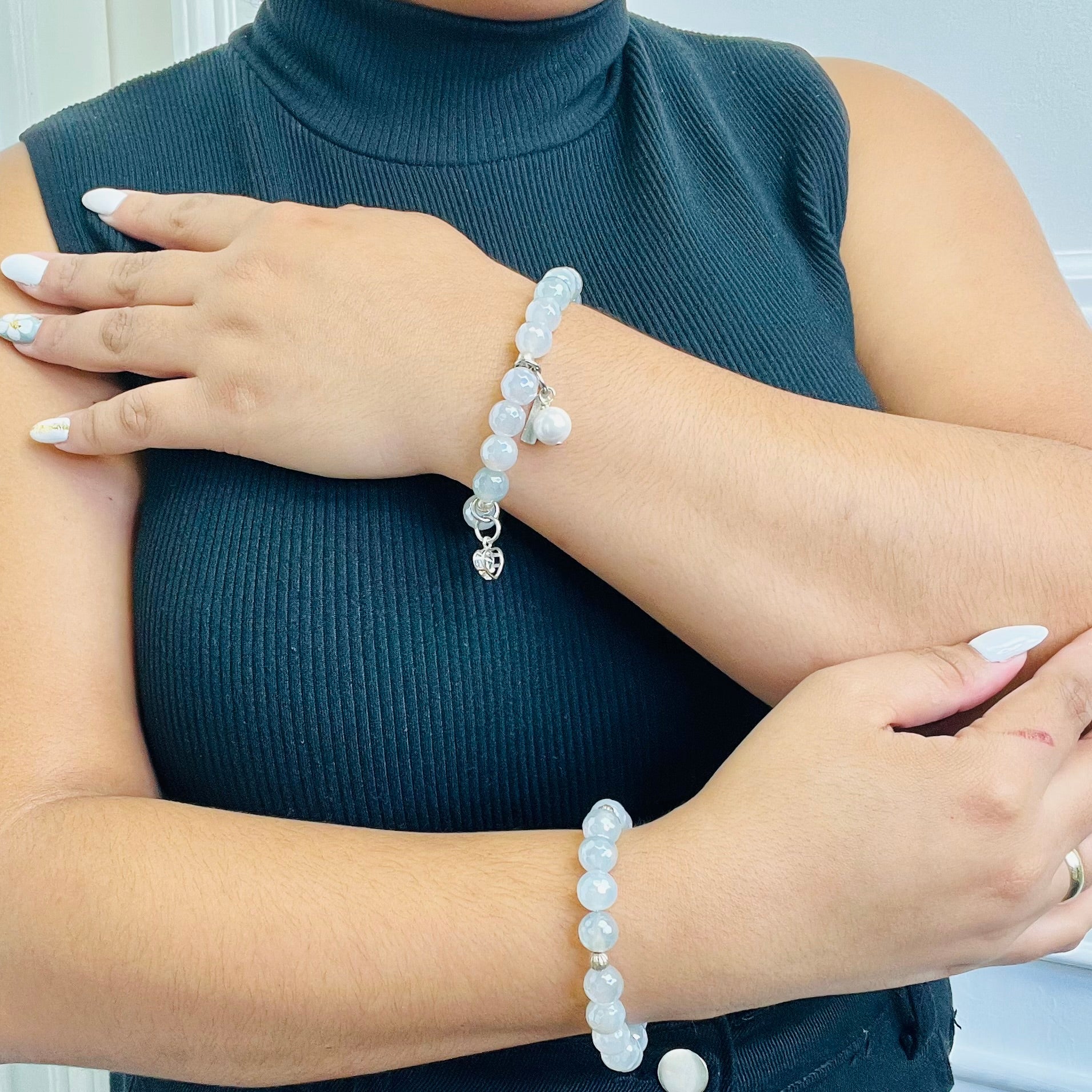 Larimar Ice Bracelet
