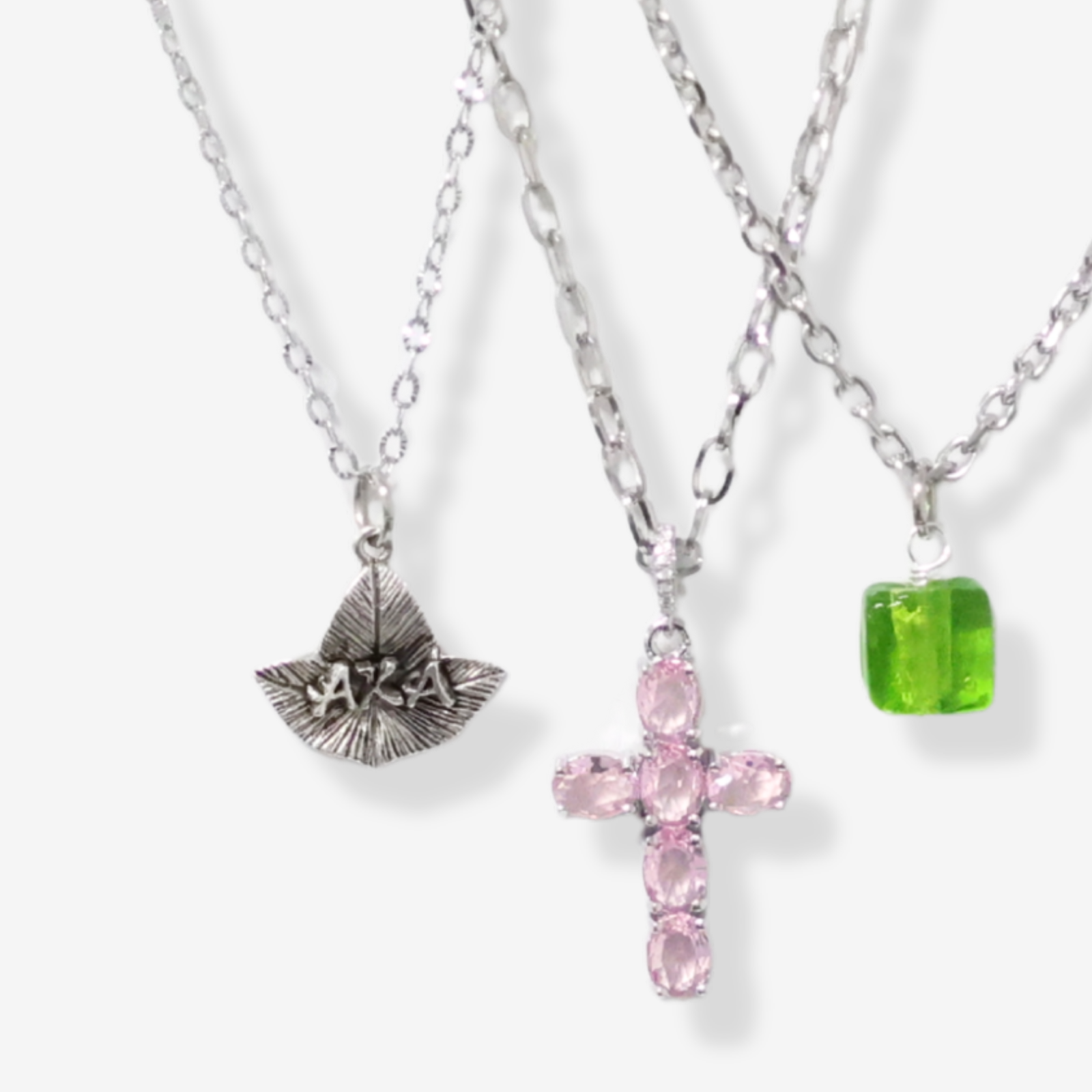 AKA Trinity Square Necklace