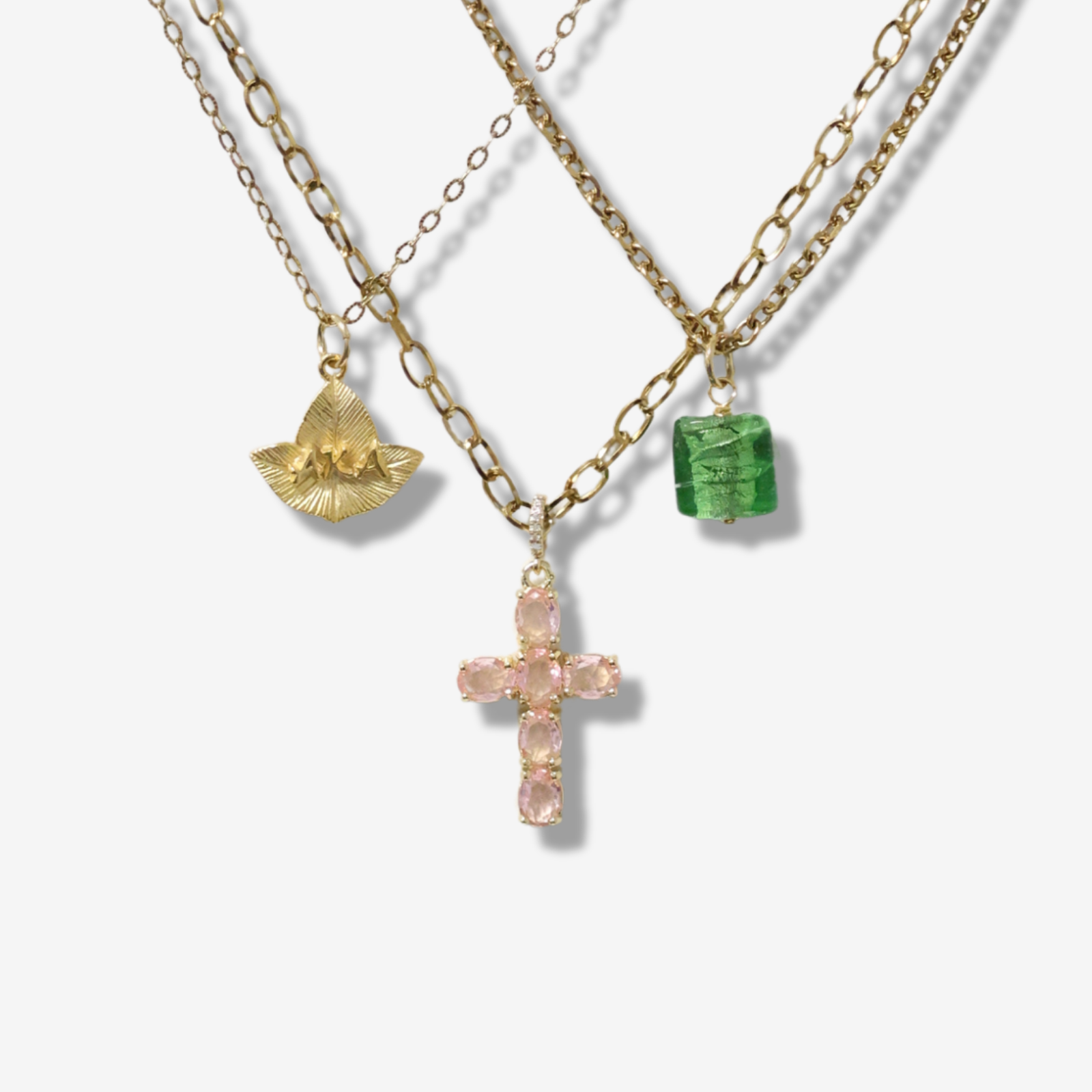 AKA Trinity Block Necklace