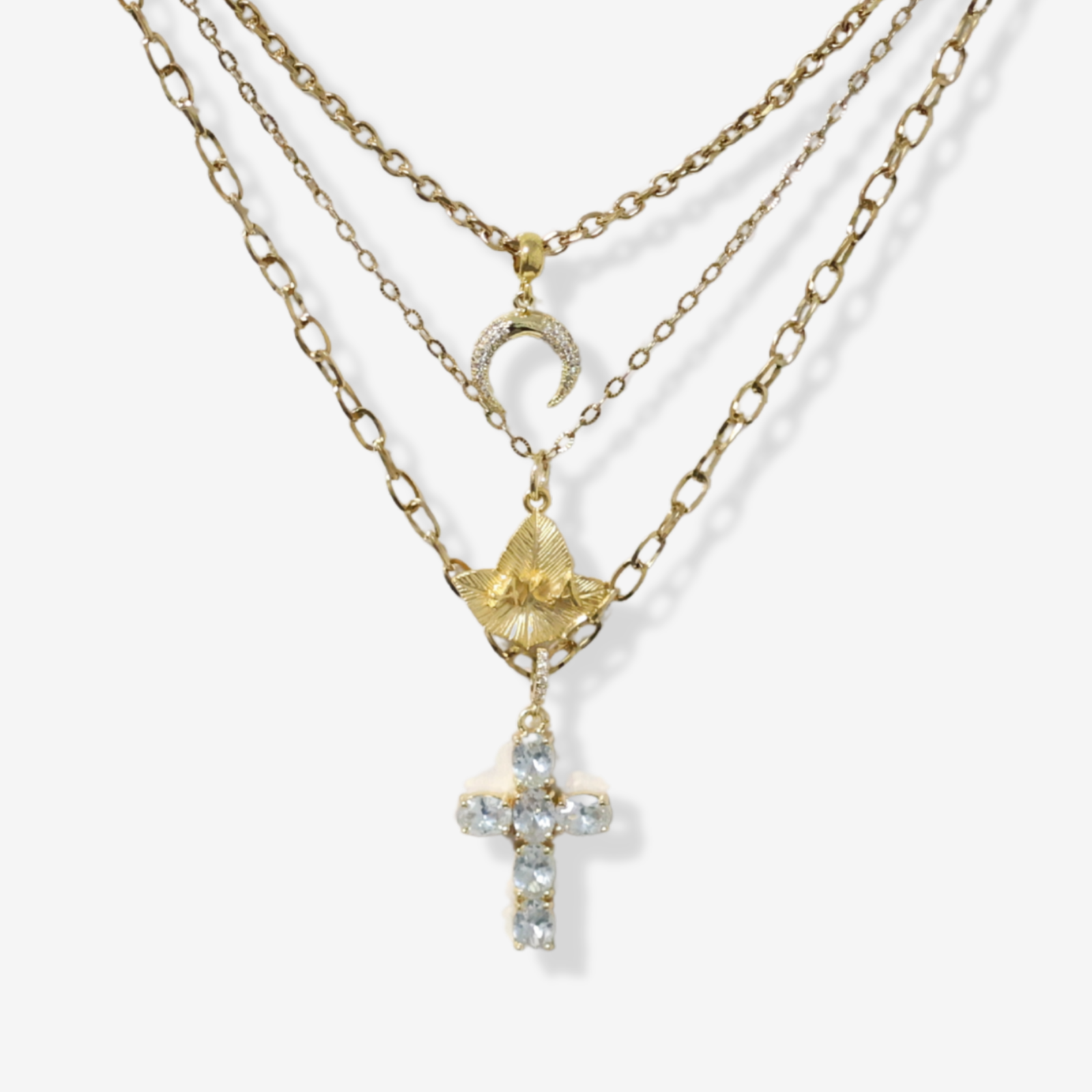 AKA Crescent Layer Necklace