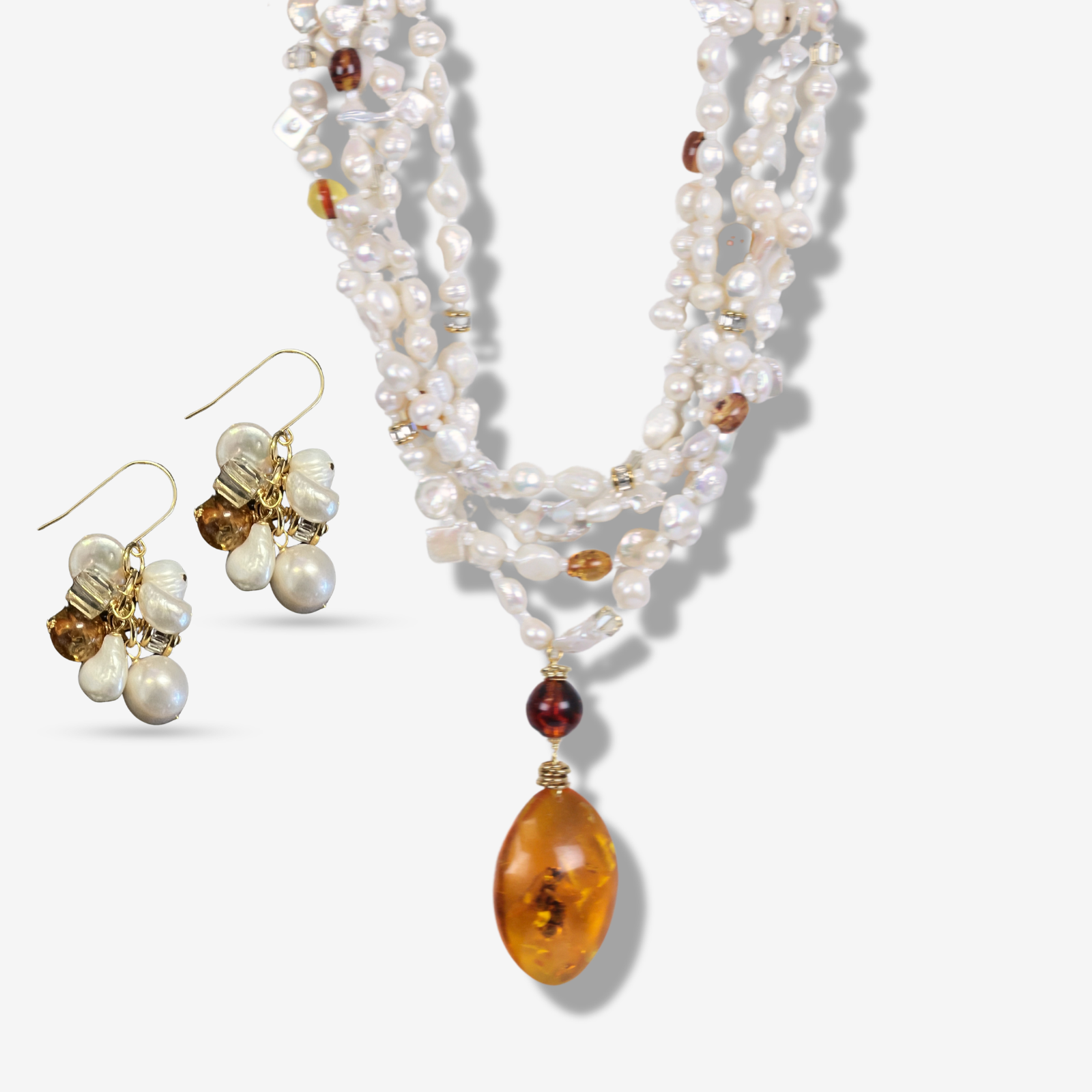Tam Amber Necklace