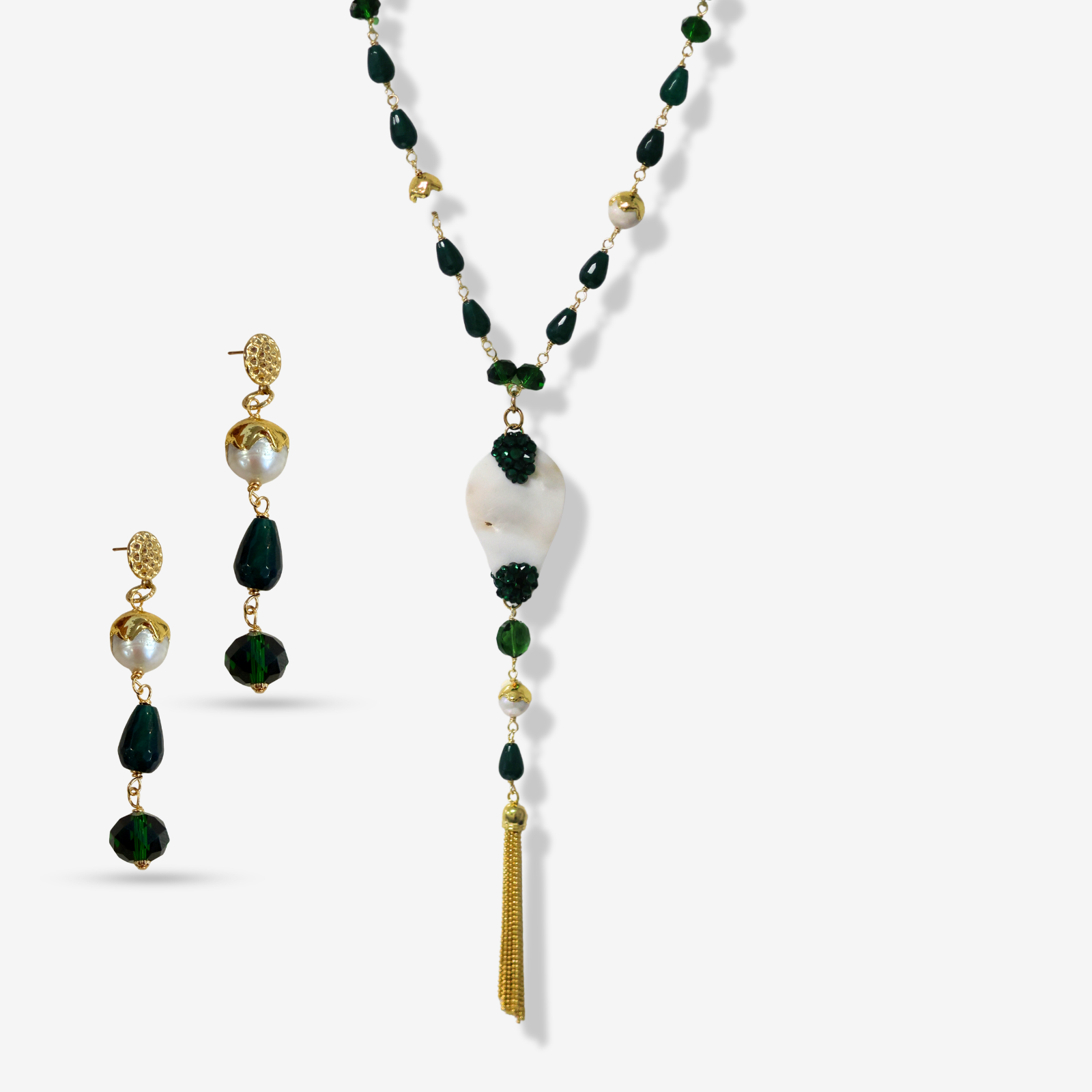 Floss Jade Necklace