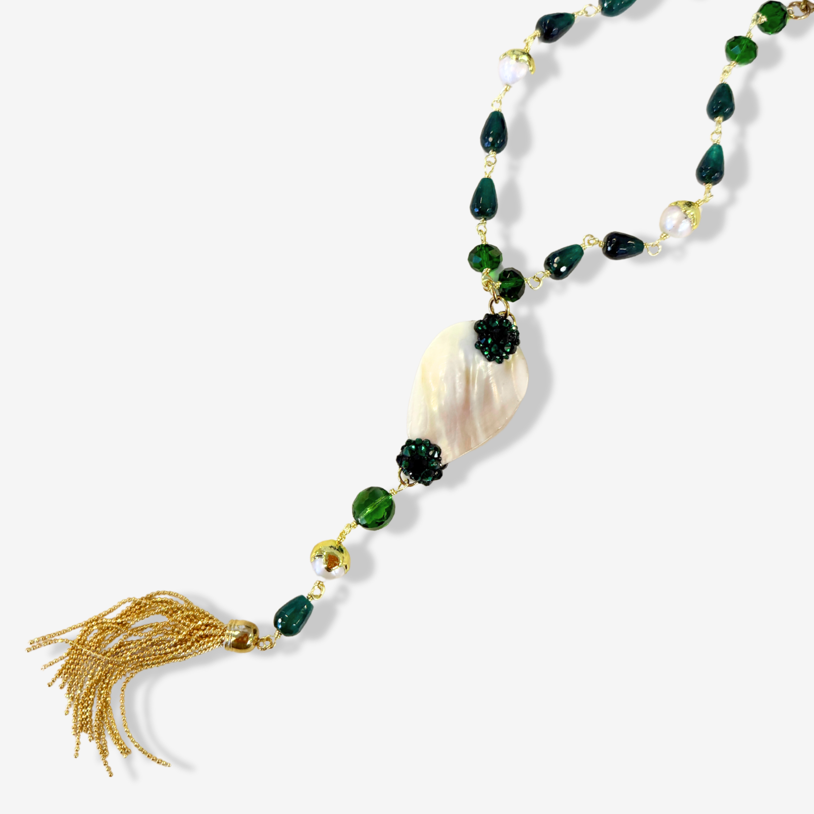 Floss Jade Necklace