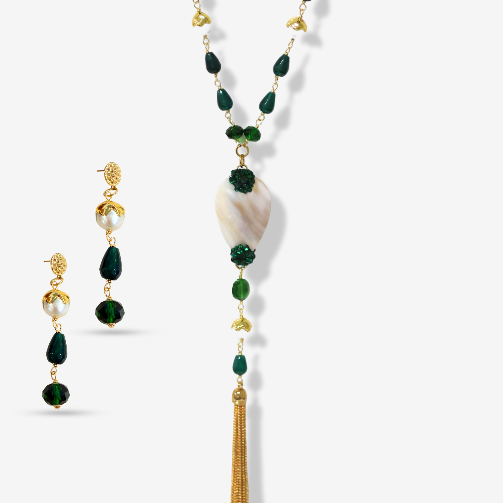 Floss Jade Necklace