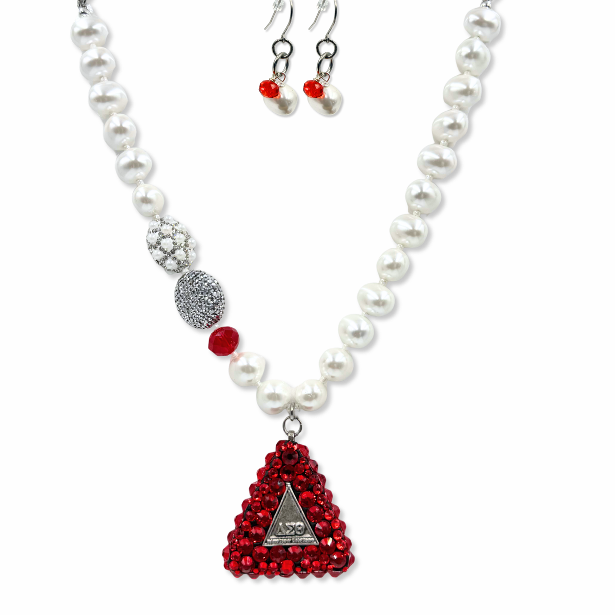 Delta Red Blaze Necklace
