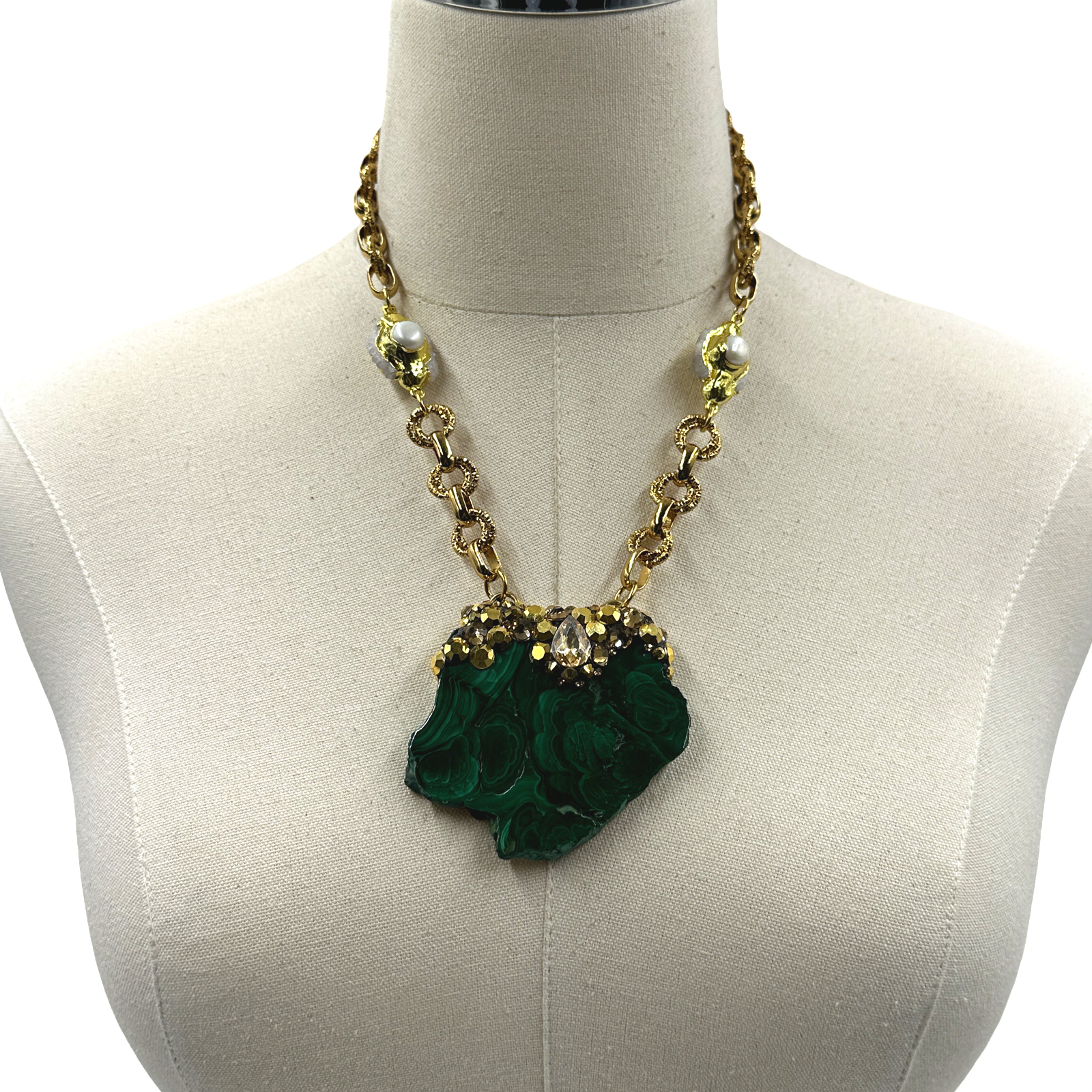 Green Vet Necklace