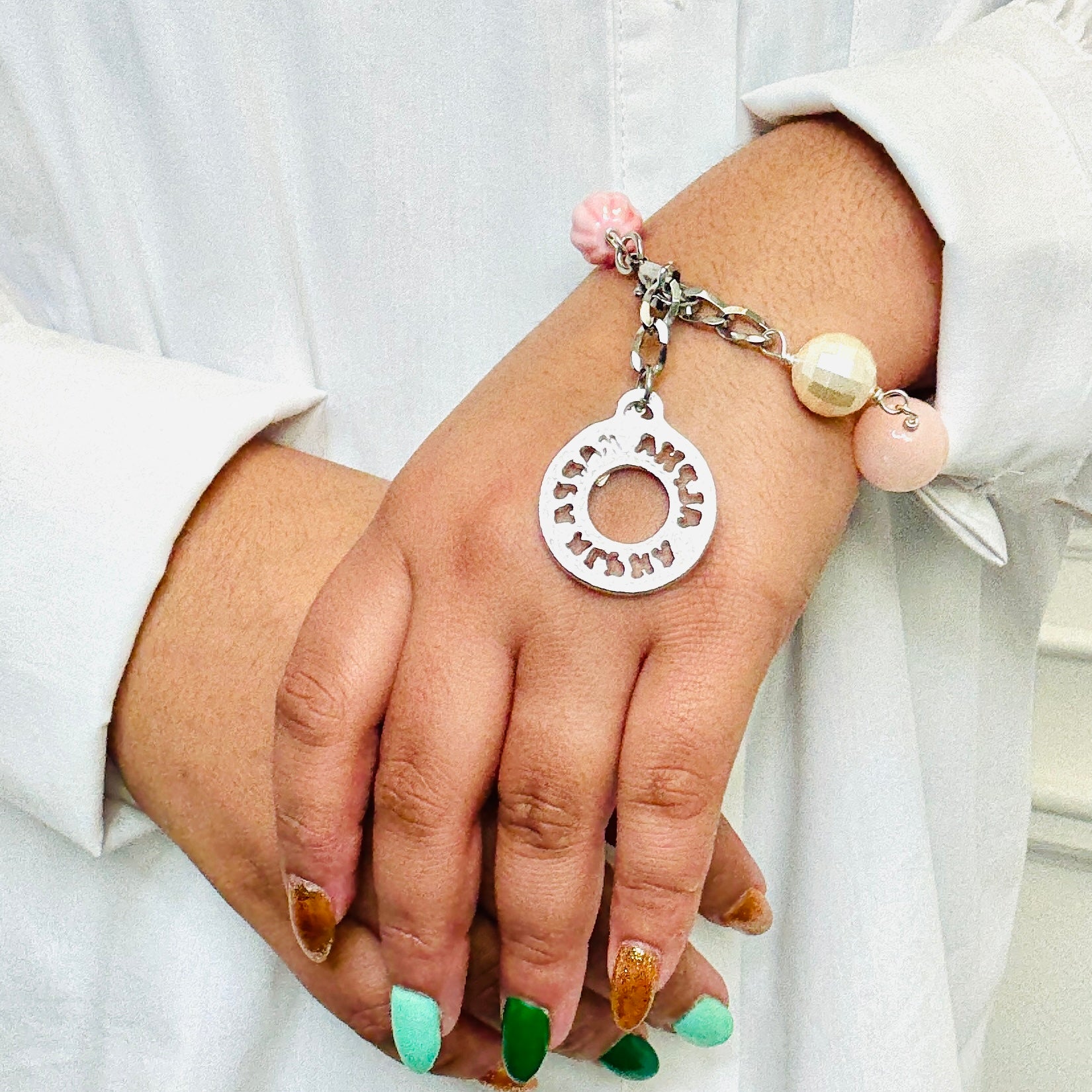 AKA Cherry Blossom Bracelet