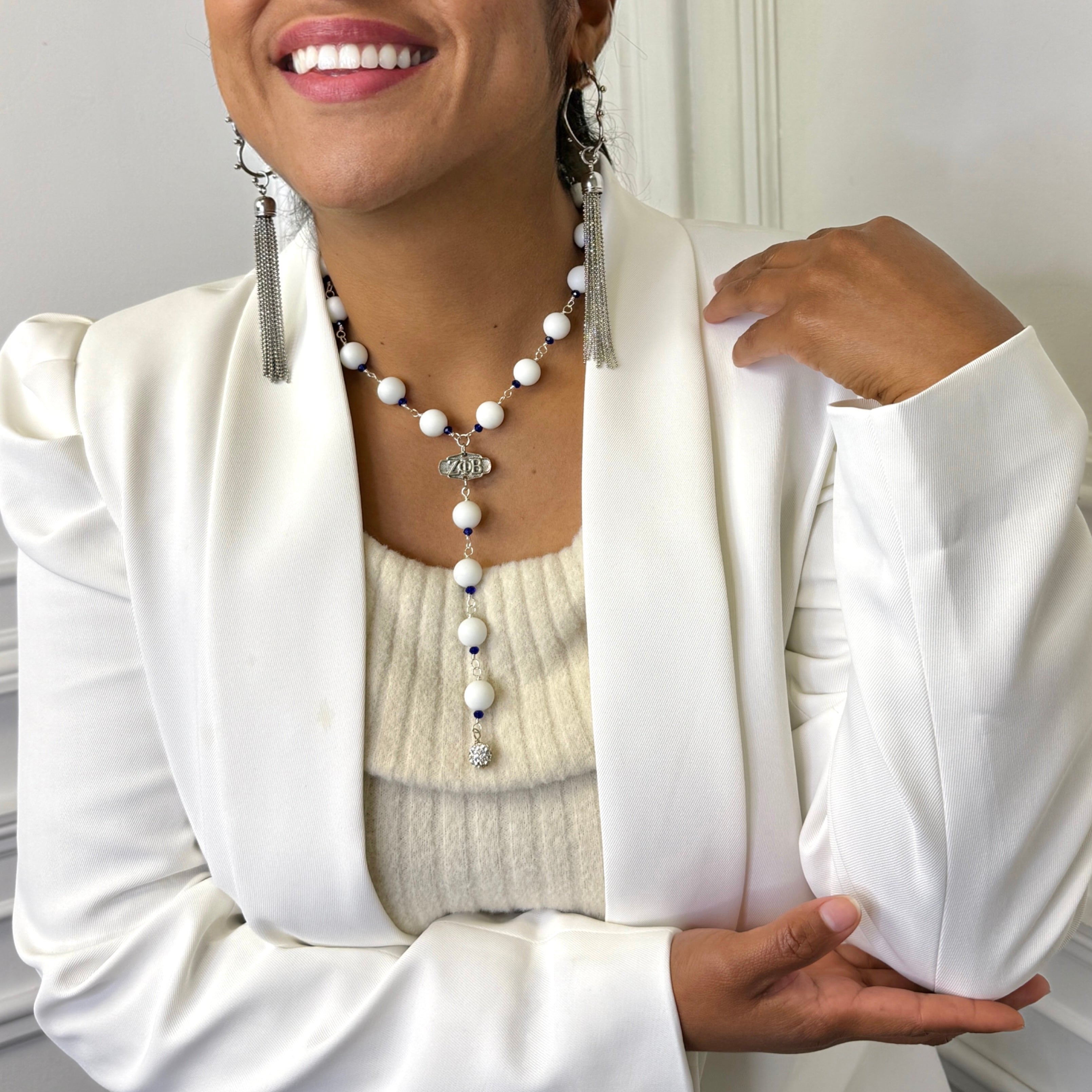 Zeta Cotton Necklace