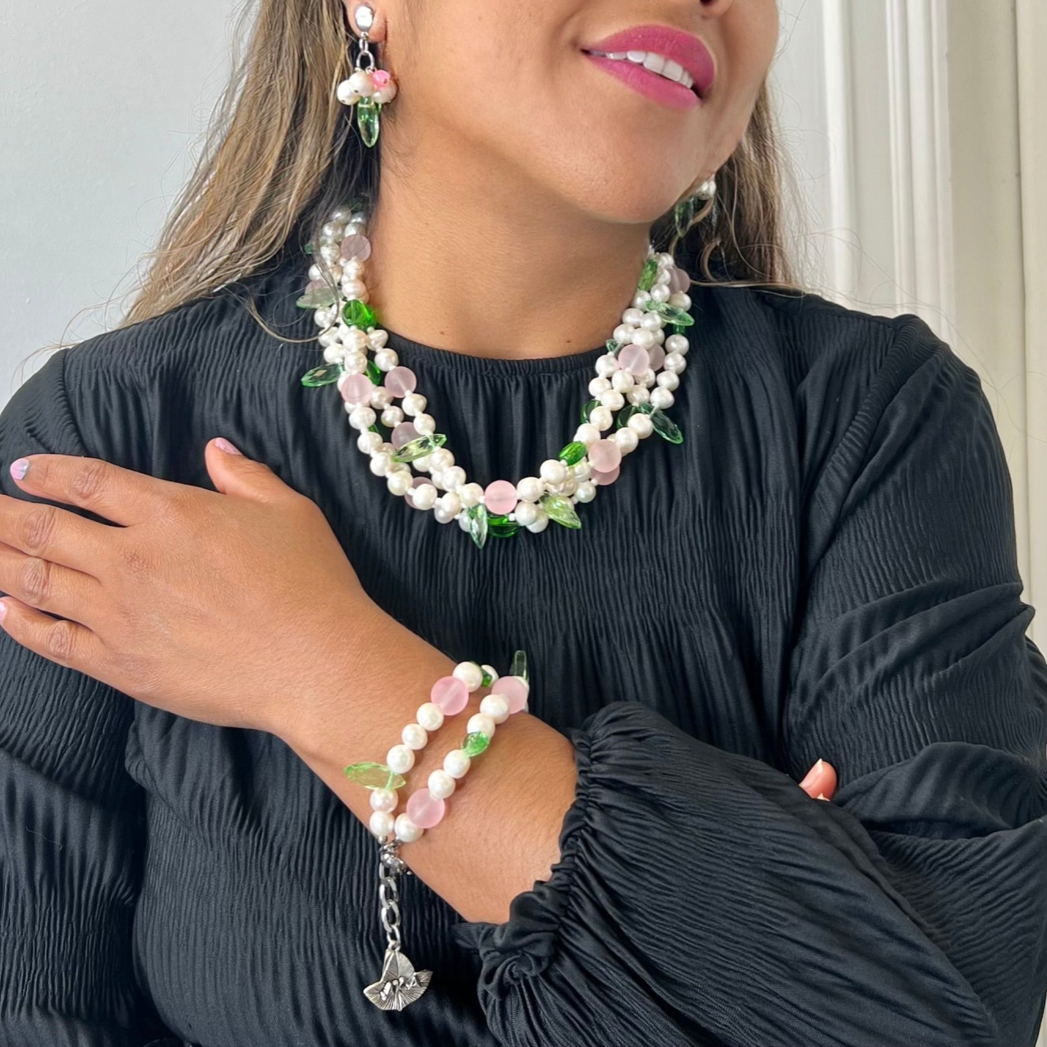 Freshwater Pearl Necklace Set