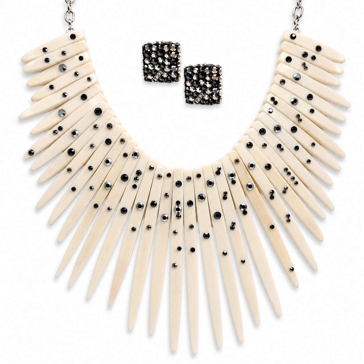 Florence Horn Necklace Set
