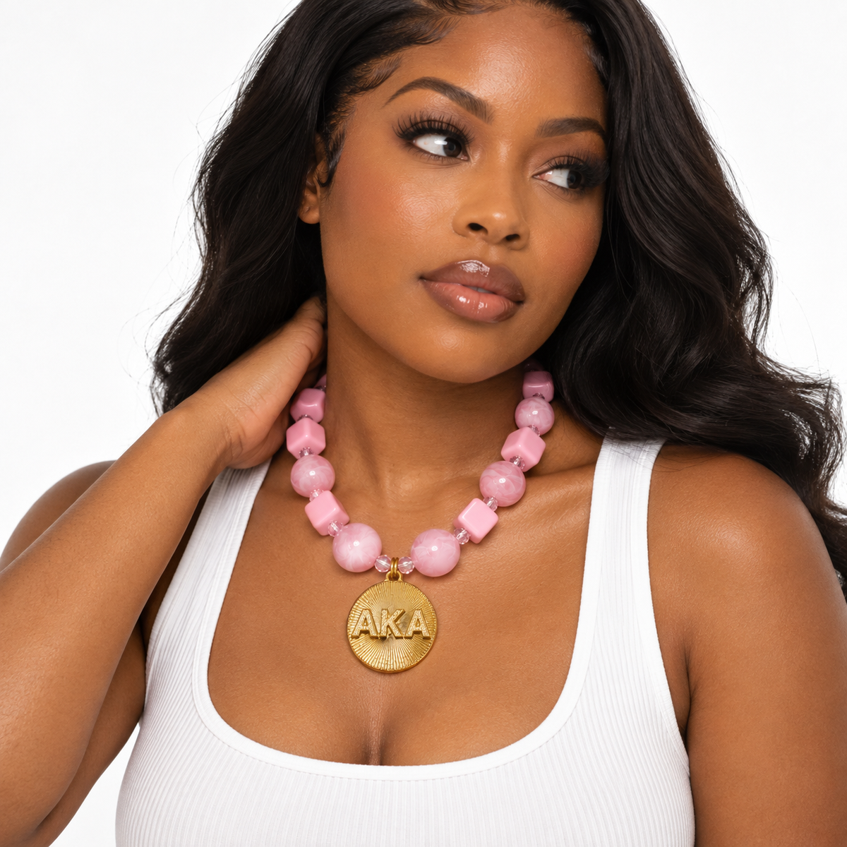 AKA Pink Flamingo Necklace