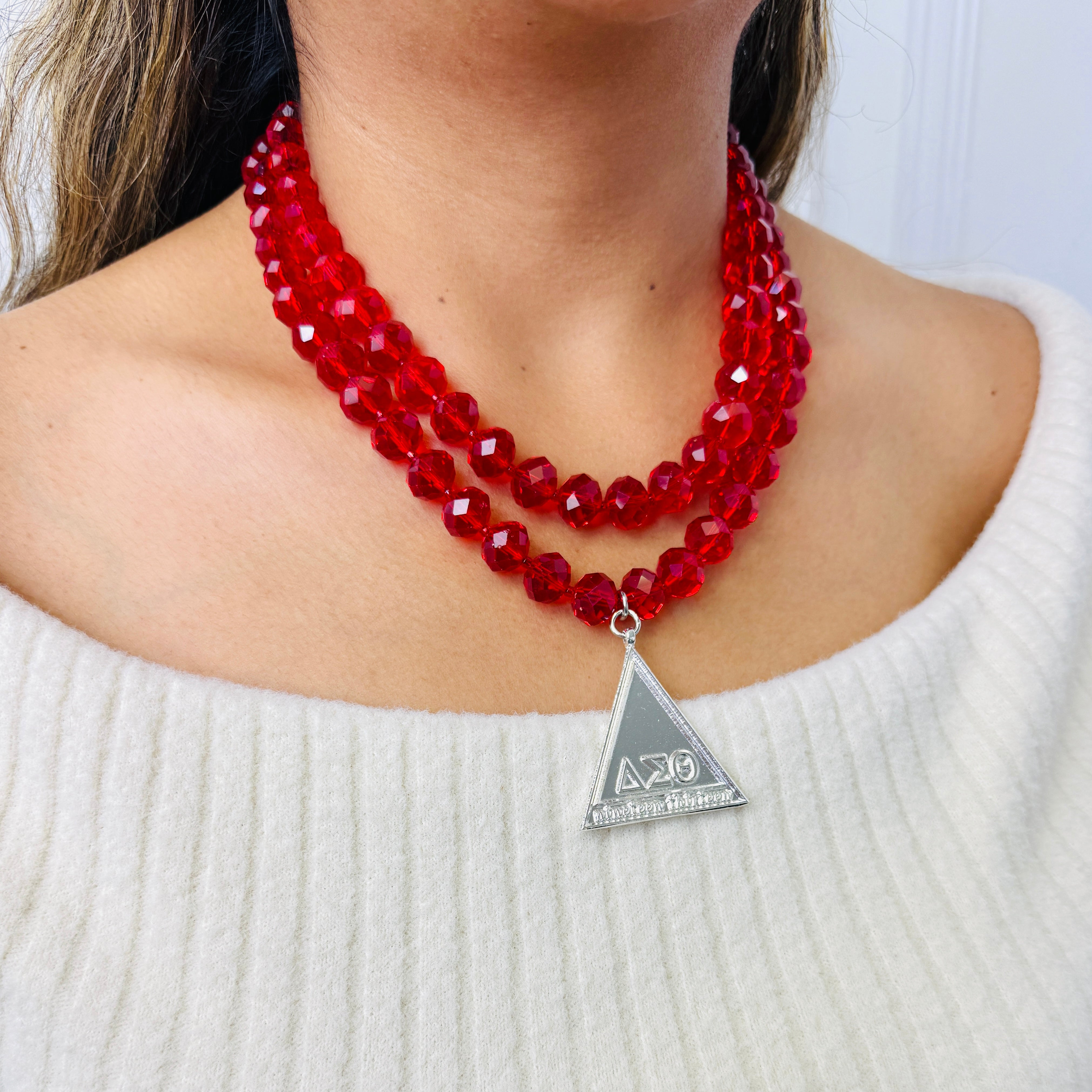 Delta Red Royal Necklace