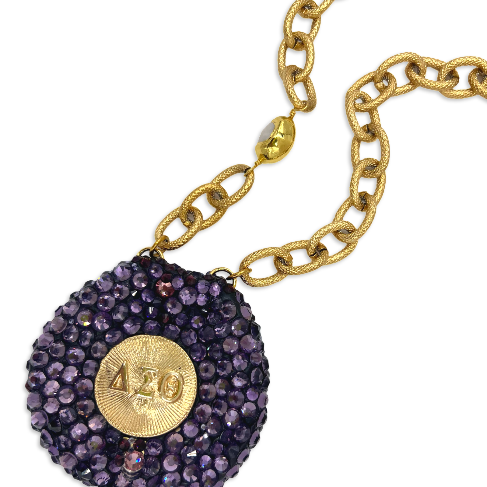 Delta Violet Spark Necklace